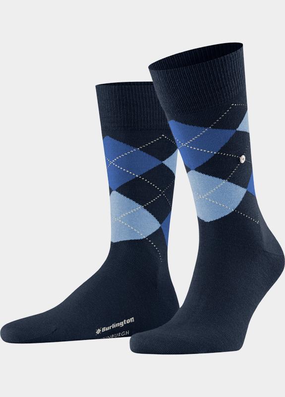 Falke Sokken Blauw Edinburgh SO 21125/6120