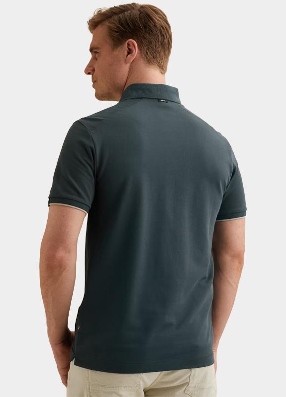 Vanguard Polo korte mouw Blauw Short sleeve polo pique blend VPSS2604850/5108