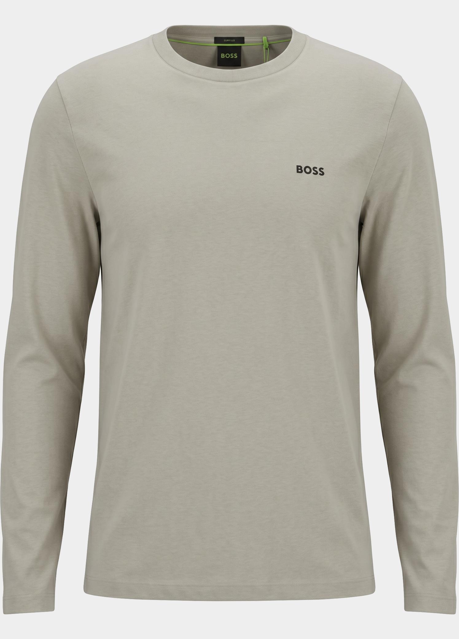 BOSS Green T-shirt lange mouw Beige Tee Long 10256064 01 50506365/275