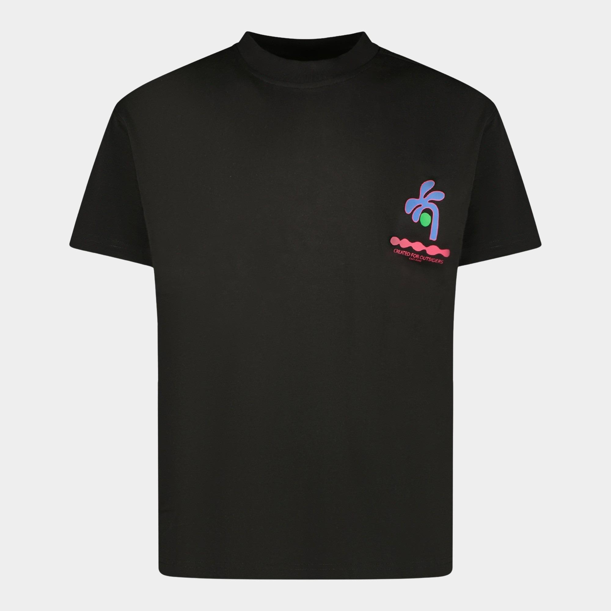 Cars Jeans T-shirt korte mouw Zwart TORINS 61979/01