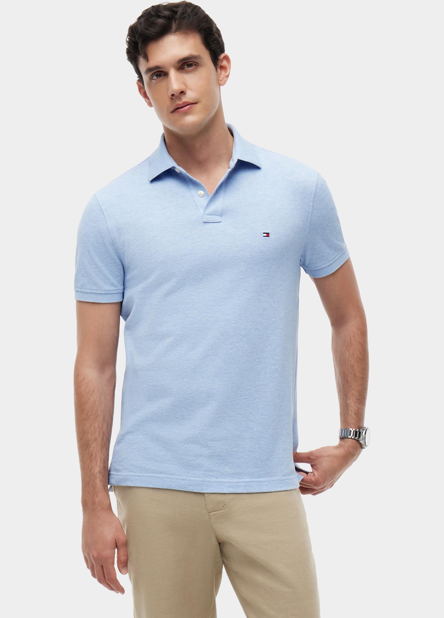 Tommy Hilfiger Polo heren Blauw 1985 REGULAR POLO MW0MW17770/DP5