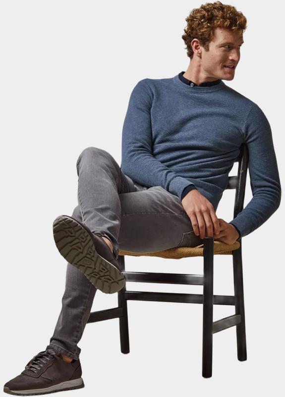 Profuomo Pullover Blauw  PPWJ10033/F