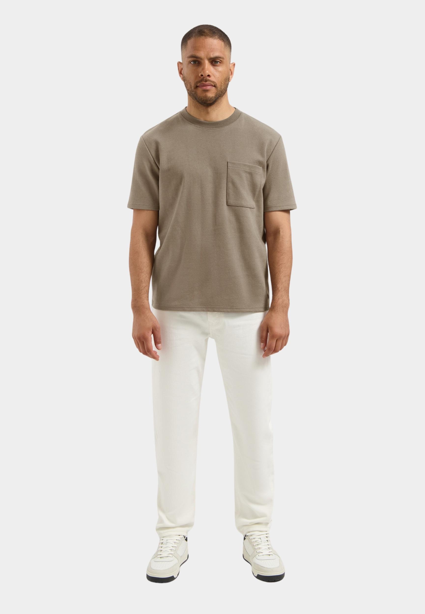 Dstrezzed T-shirt korte mouw Groen DS_Ebbe T-shirt Boxy Fit 202908-AW25/276