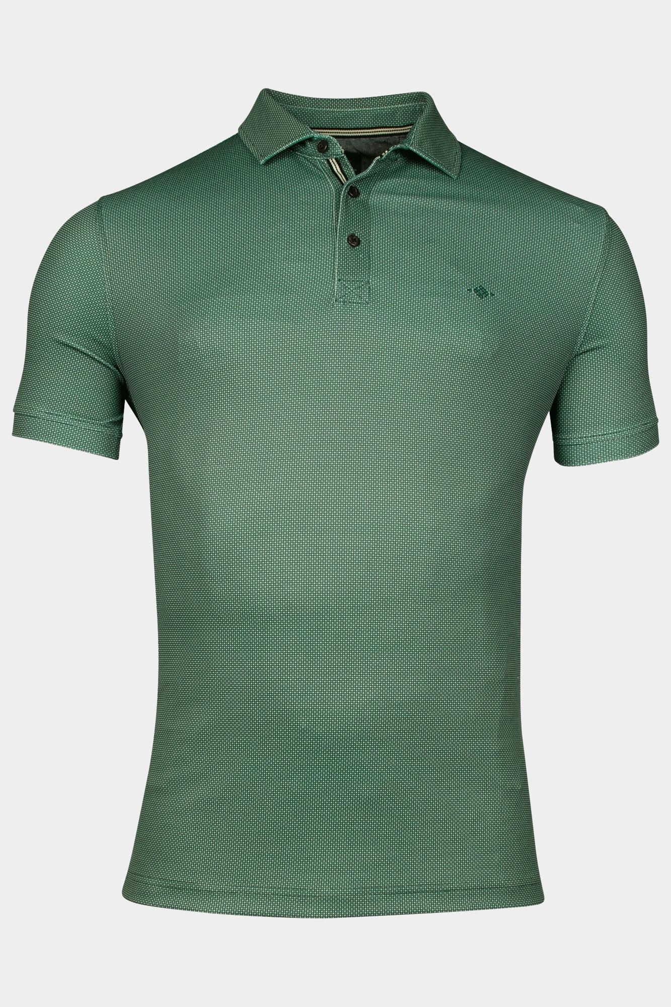Baileys Polo korte mouw Groen Poloshirt All over print "Min 515219/72