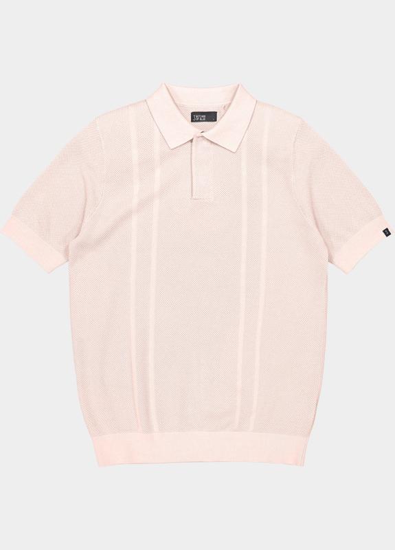 Butcher of Blue Polo korte mouw Paars Ripley M2616001/516