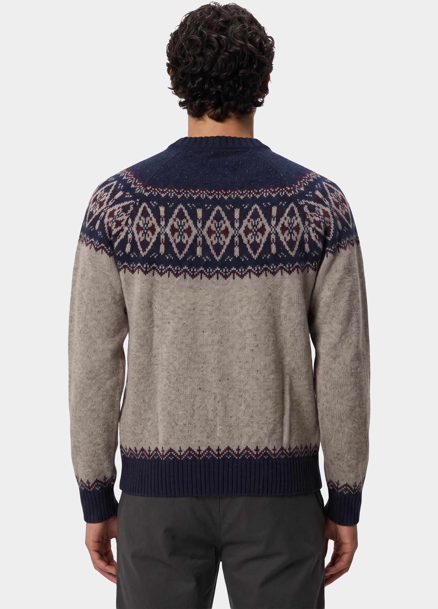 Barbour Pullover heren Blauw Tisbury MKN1750/NY91