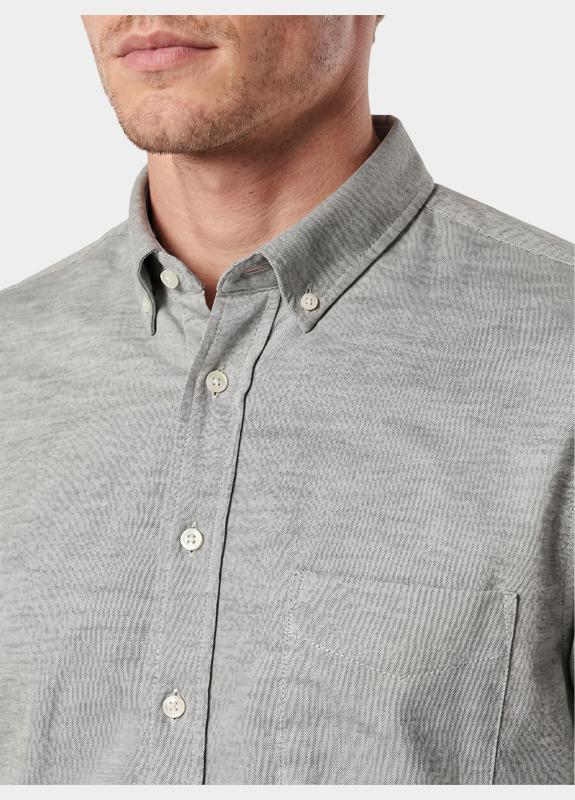 R.B. Boston overhemd korte mouw heren Groen Marshall SS Button Down 616670/71