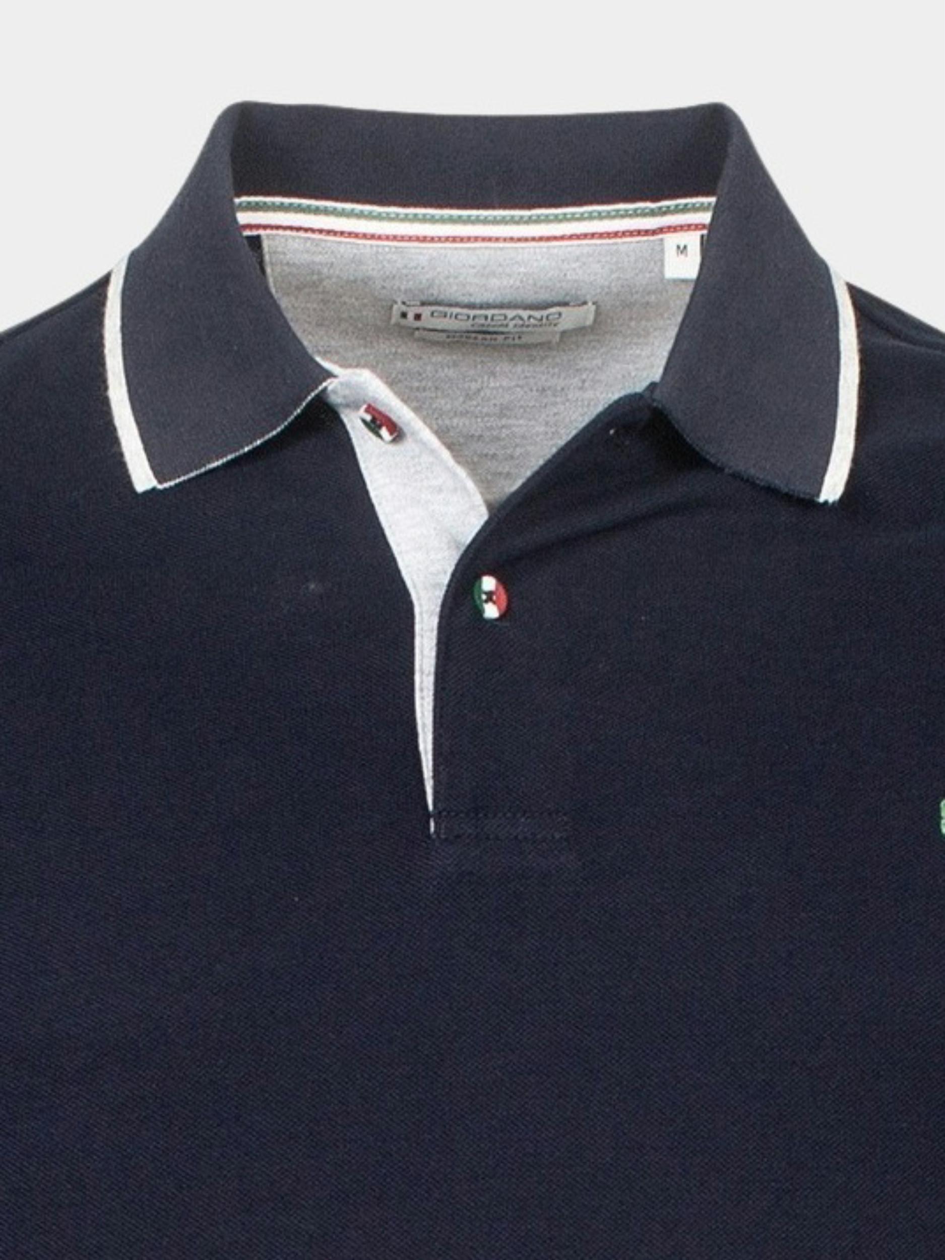 Giordano Polo korte mouw Blauw Nico 316587/60