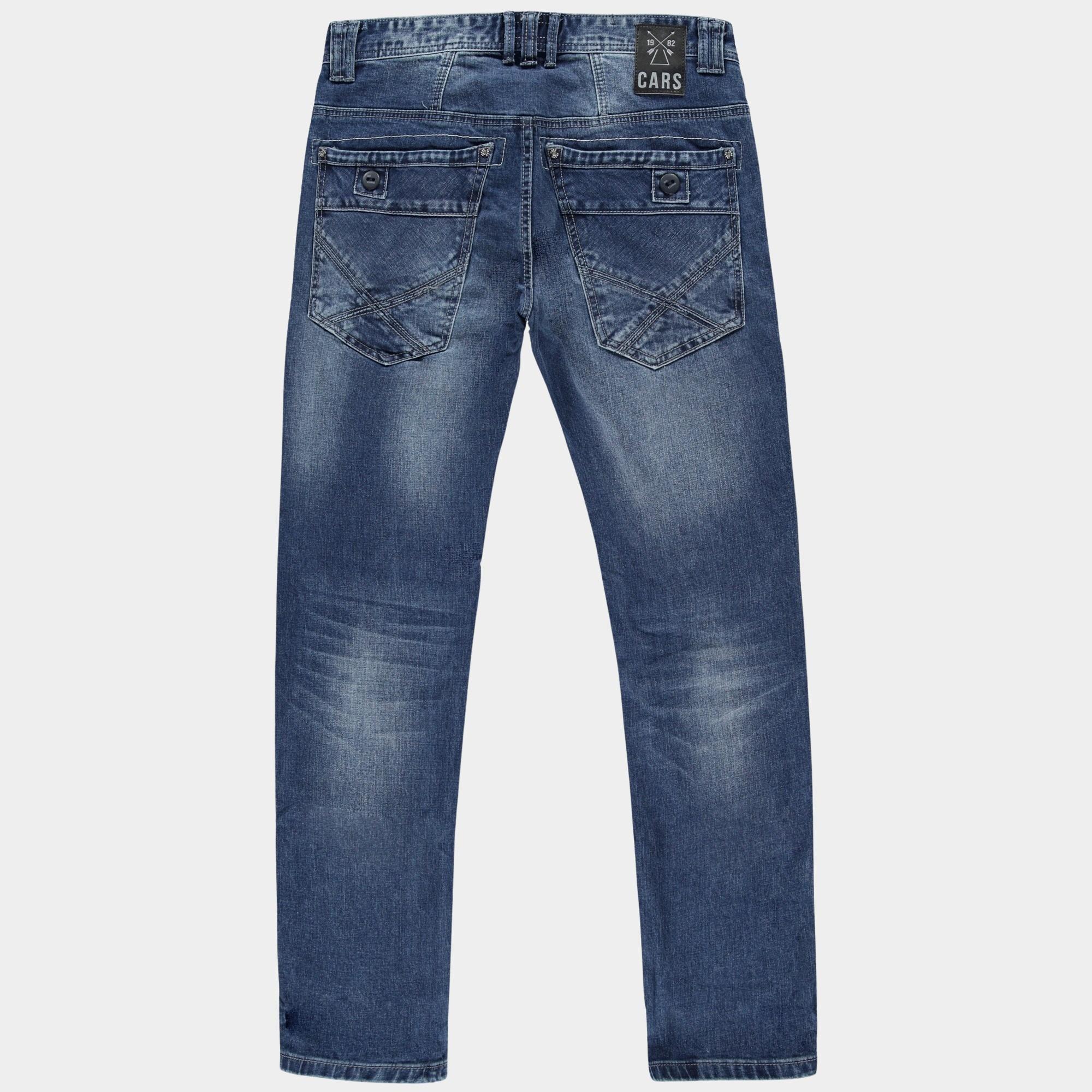 Cars Jeans 5-Pocket Jeans Blauw CROWN 74738/06