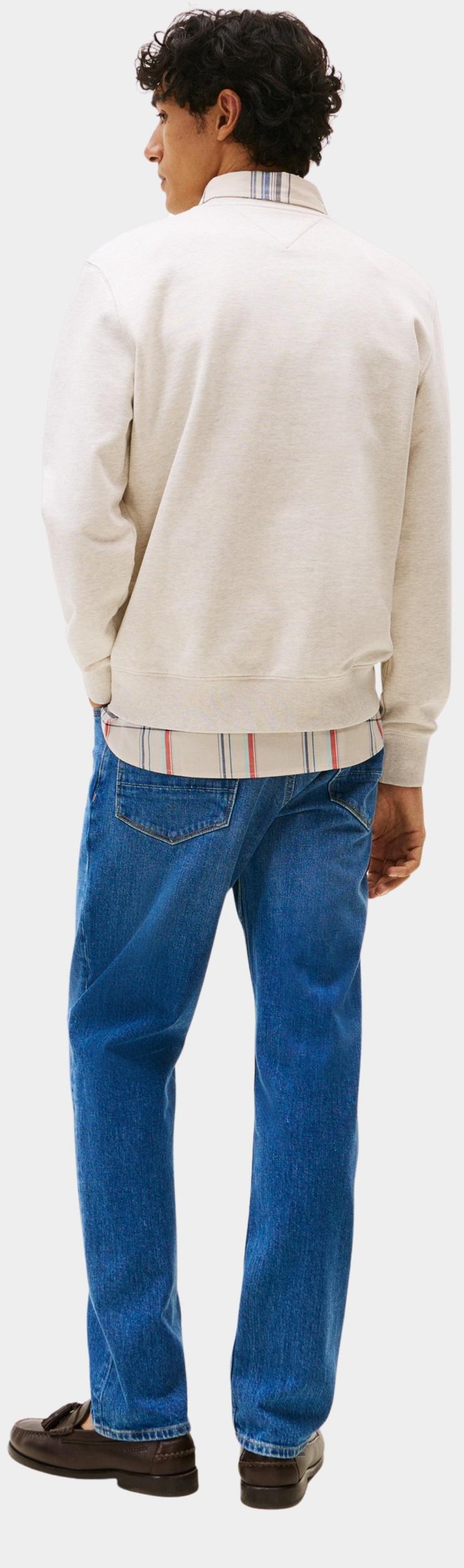 Tommy Hilfiger Sweater Grijs Essential Terry Crew MW0MW37237/AFL