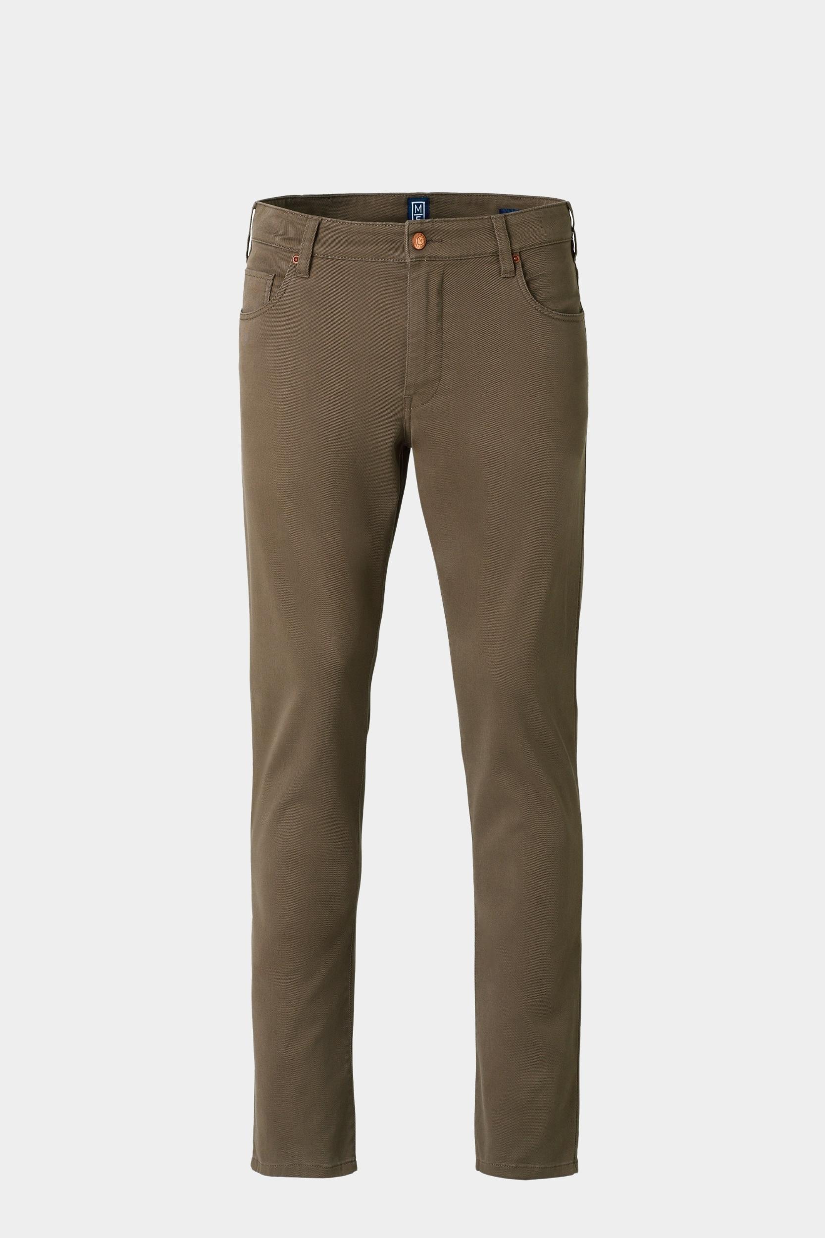 Meyer Katoenen Broek Bruin SLIM Art.2-6188 3612618800/35