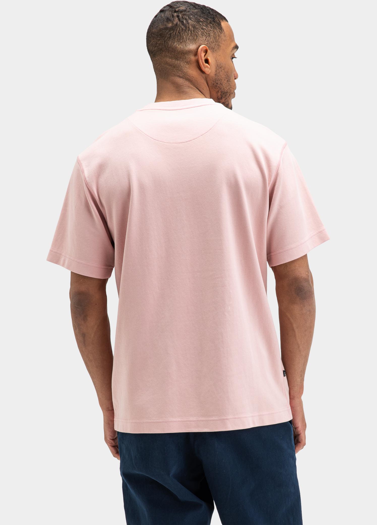Butcher of Blue T-shirt heren Roze Mercer M2622003/515