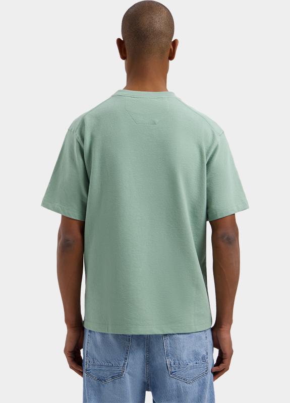 Dstrezzed T-shirt korte mouw Groen Lasse Tee 203072/565