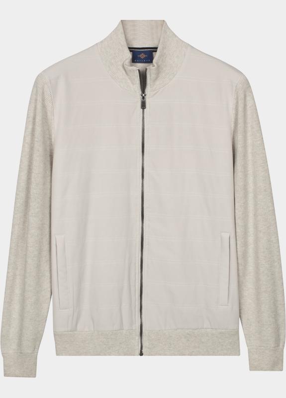 Baileys Vest heren Beige Cardigan Zip  Front Body Ligh 612019/11