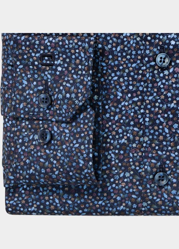 Olymp Zakelijk overhemd heren Blauw No. Six 250384/18