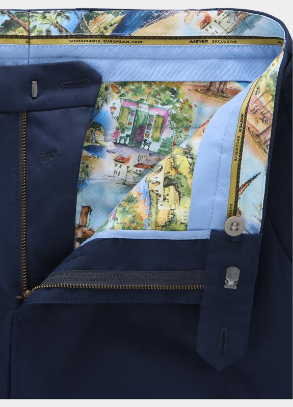 Meyer Chino Blauw BONN Art.1-8142 1021814200/20