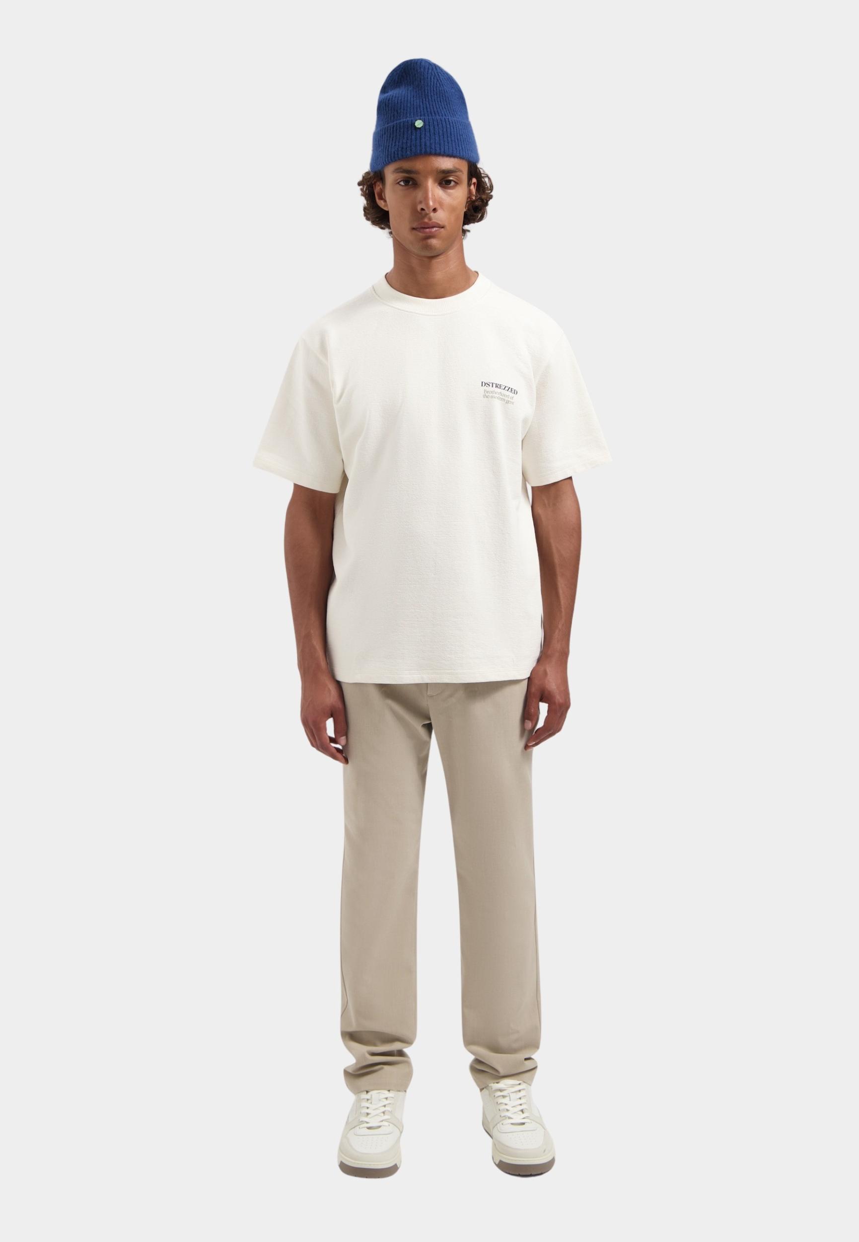 Dstrezzed T-shirt korte mouw Wit Lasse Tee Graphic 203502/102