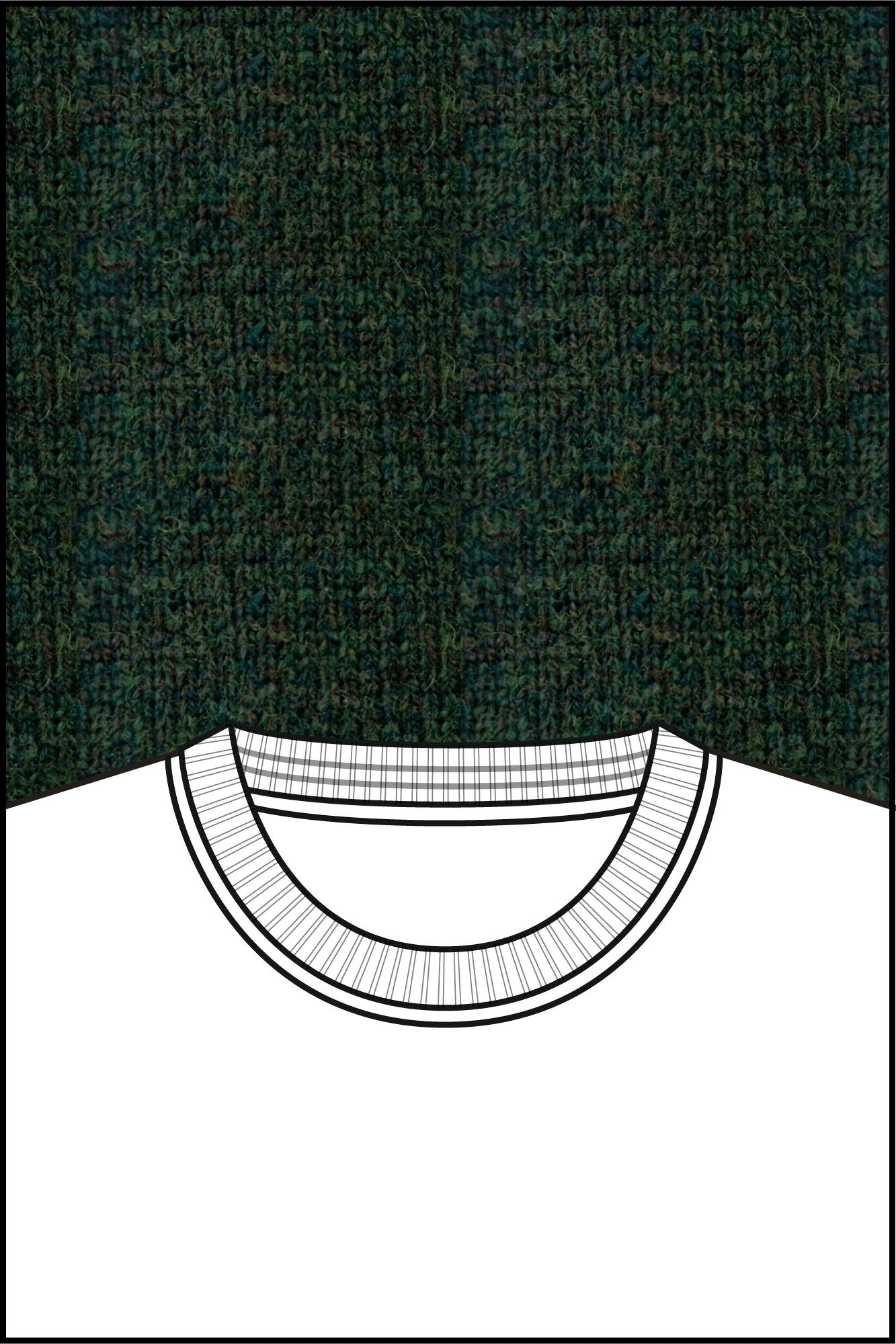 Baileys Pullover Groen Crew Neck Pullover 10gg singl 520092/795