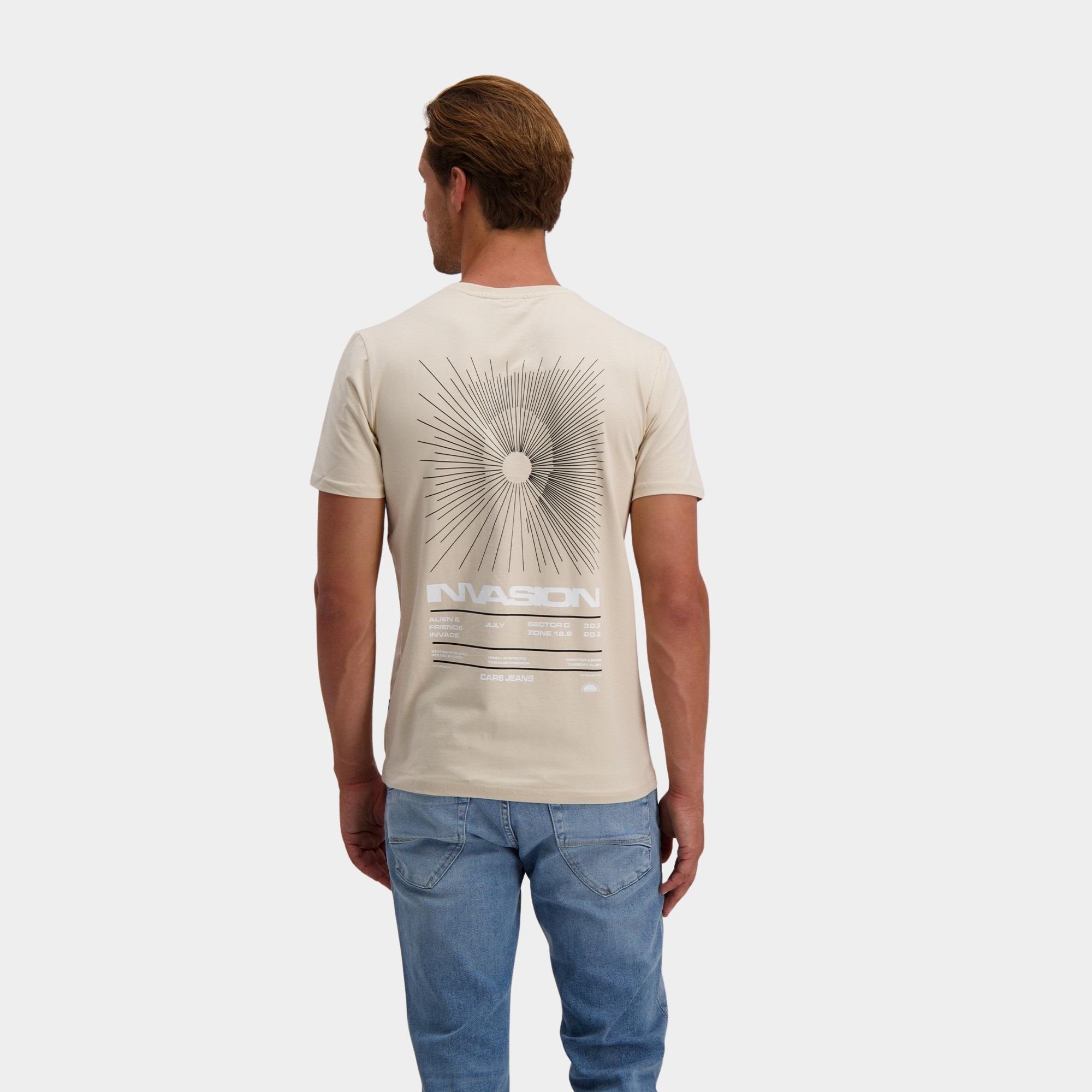Cars Jeans T-shirt korte mouw Beige RADDLER 65353/83