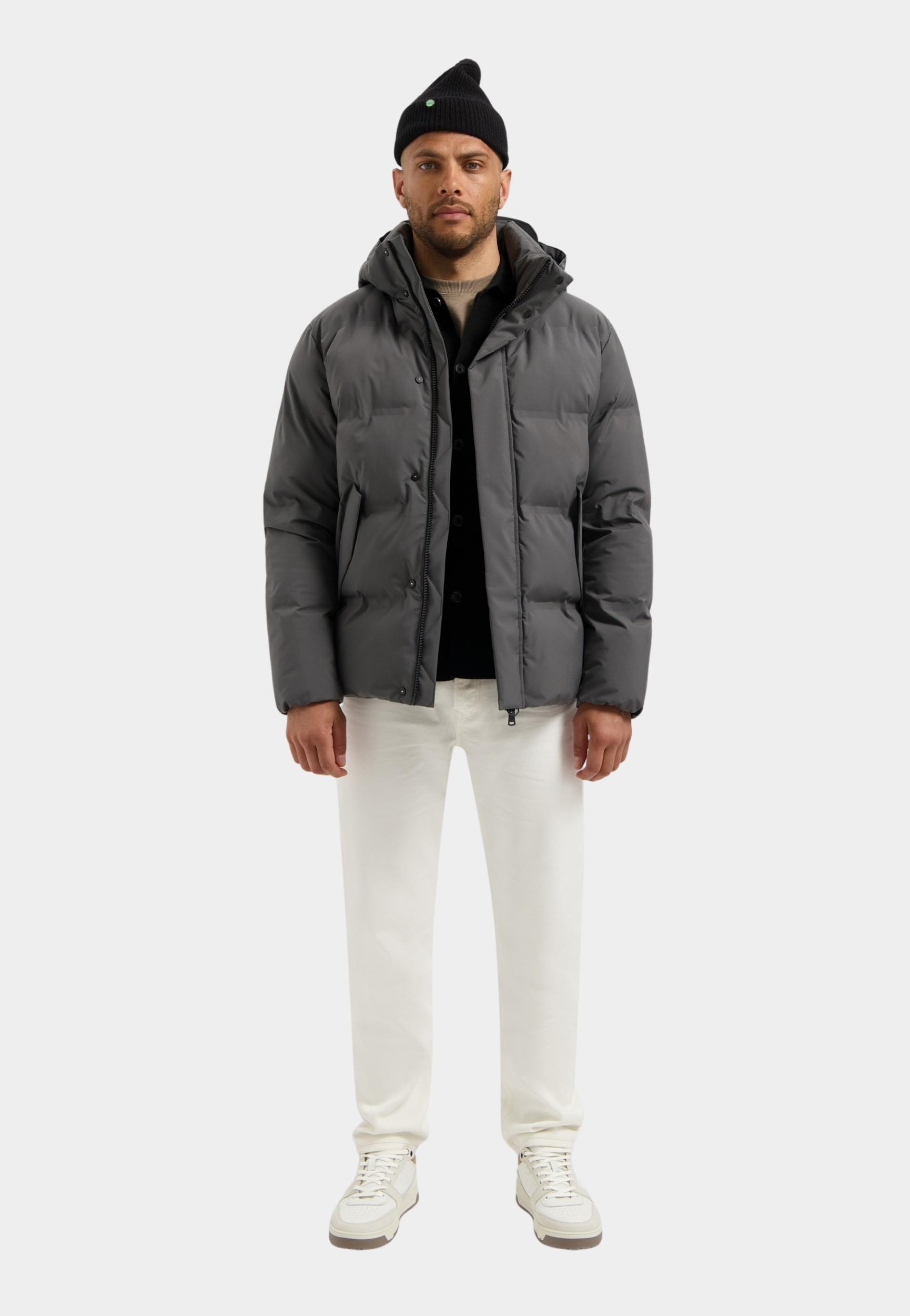 Dstrezzed Winterjack Grijs DS_Brys Puffer Parka 101602/879