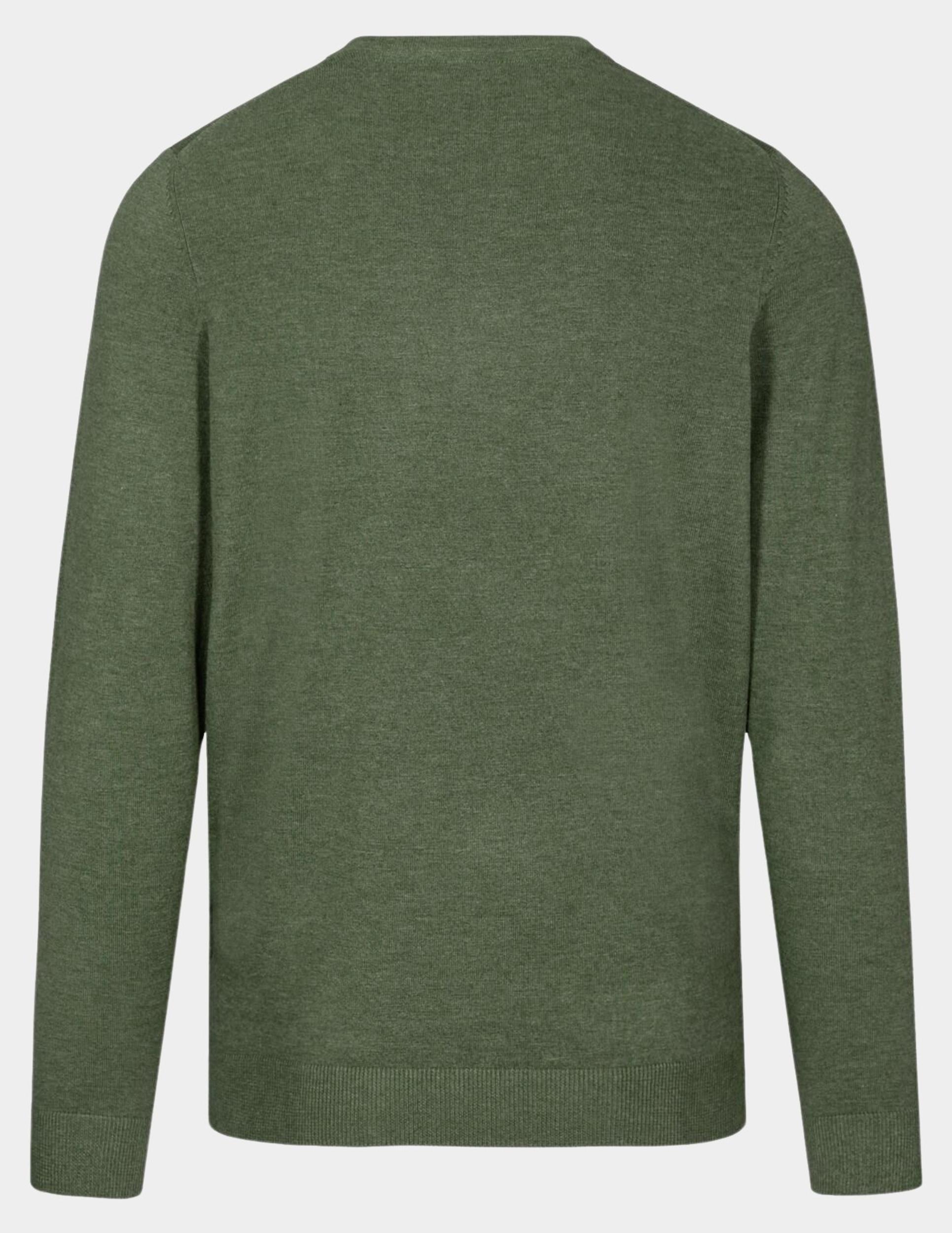 Basefield Pullover Groen Rundhals Pullover 219017911/506