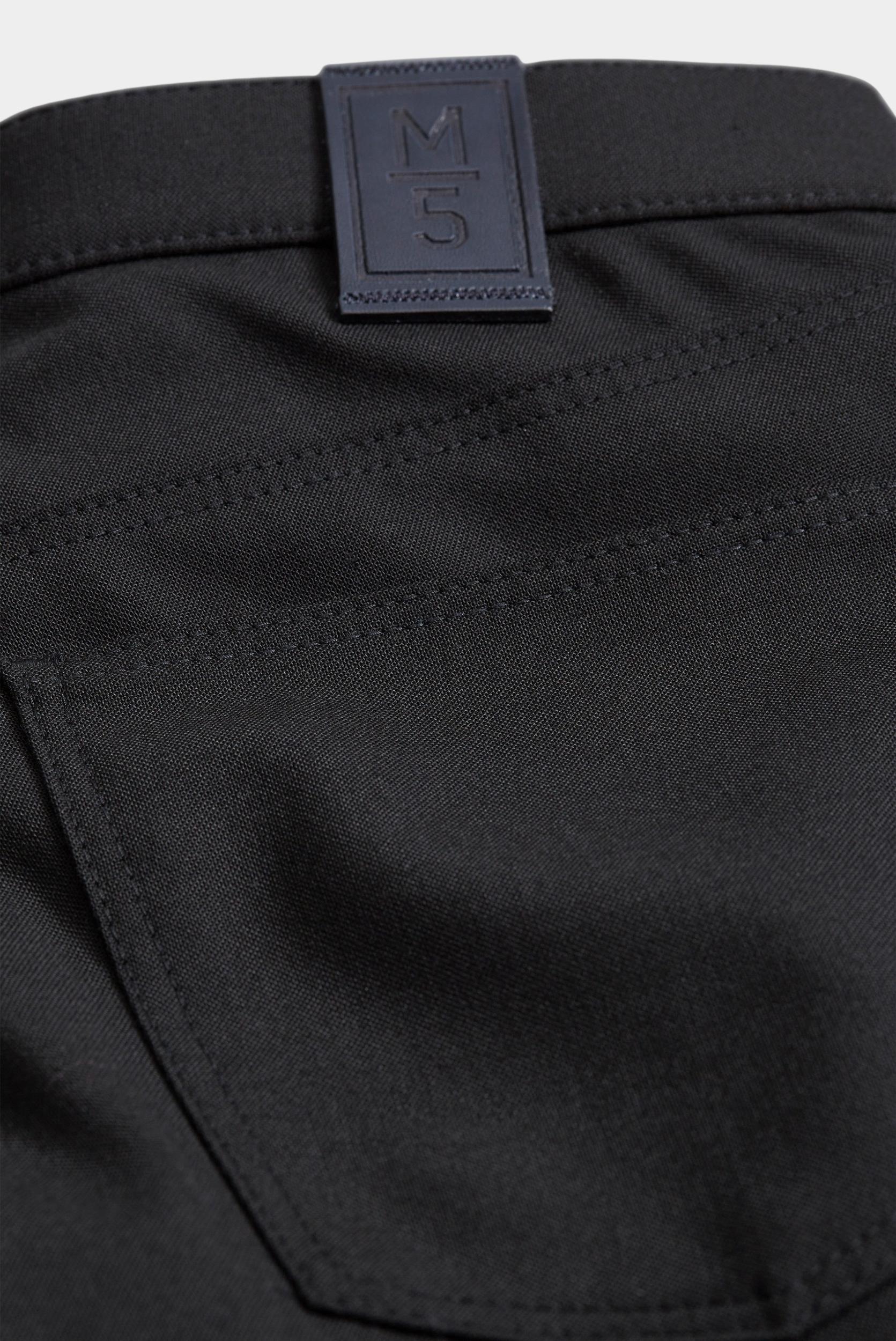Meyer Wollen Pantalon Zwart M|5 SLIM Art.9-6160 3619616000/09
