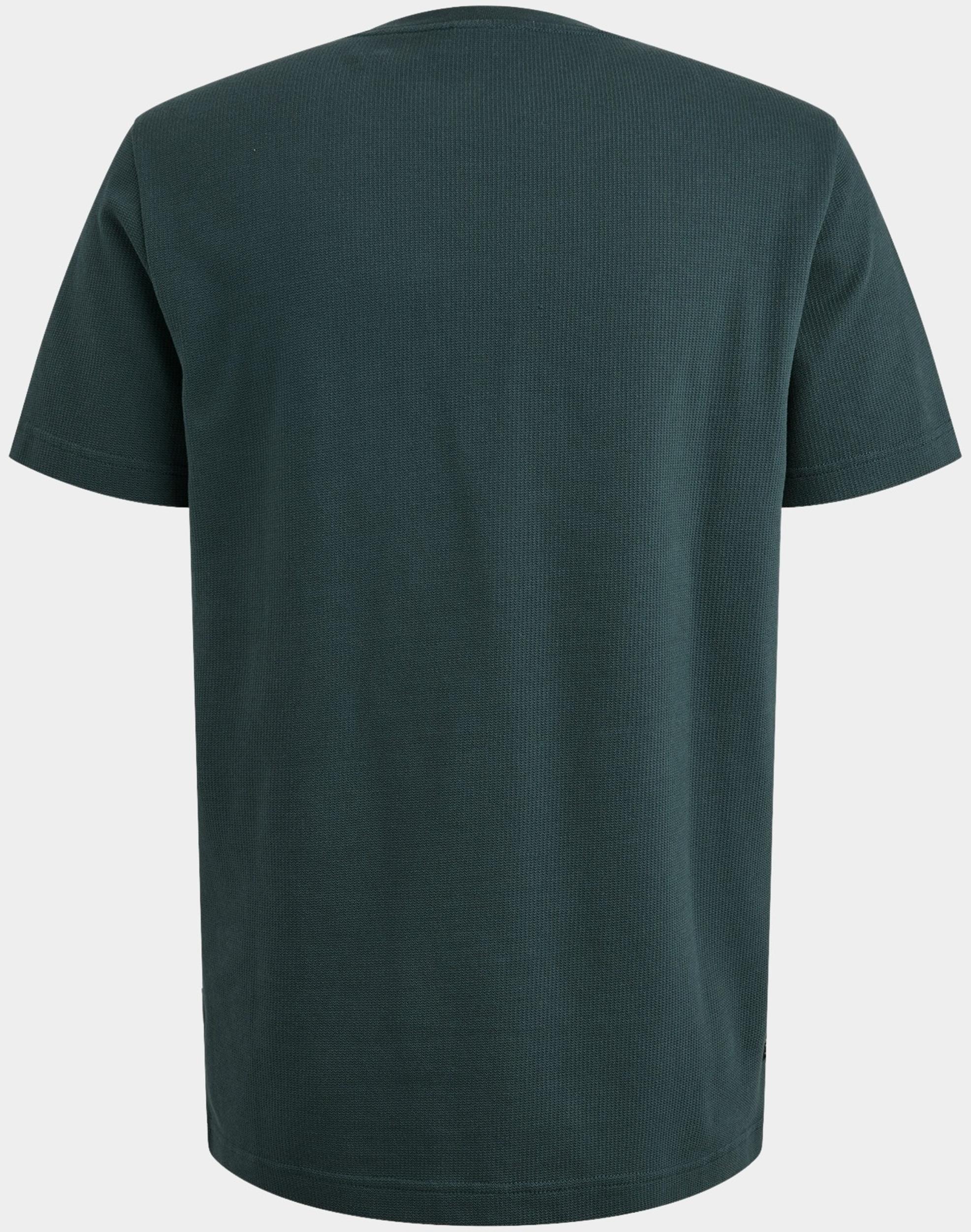 PME Legend T-shirt korte mouw Blauw Short sleeve r-neck flat waff PTSS2508564/5125