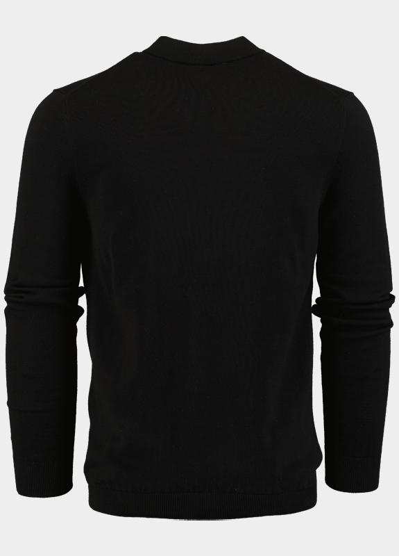 Bos Turtle neck Zwart Tex Mockneck Pull 25305TE06/990 black