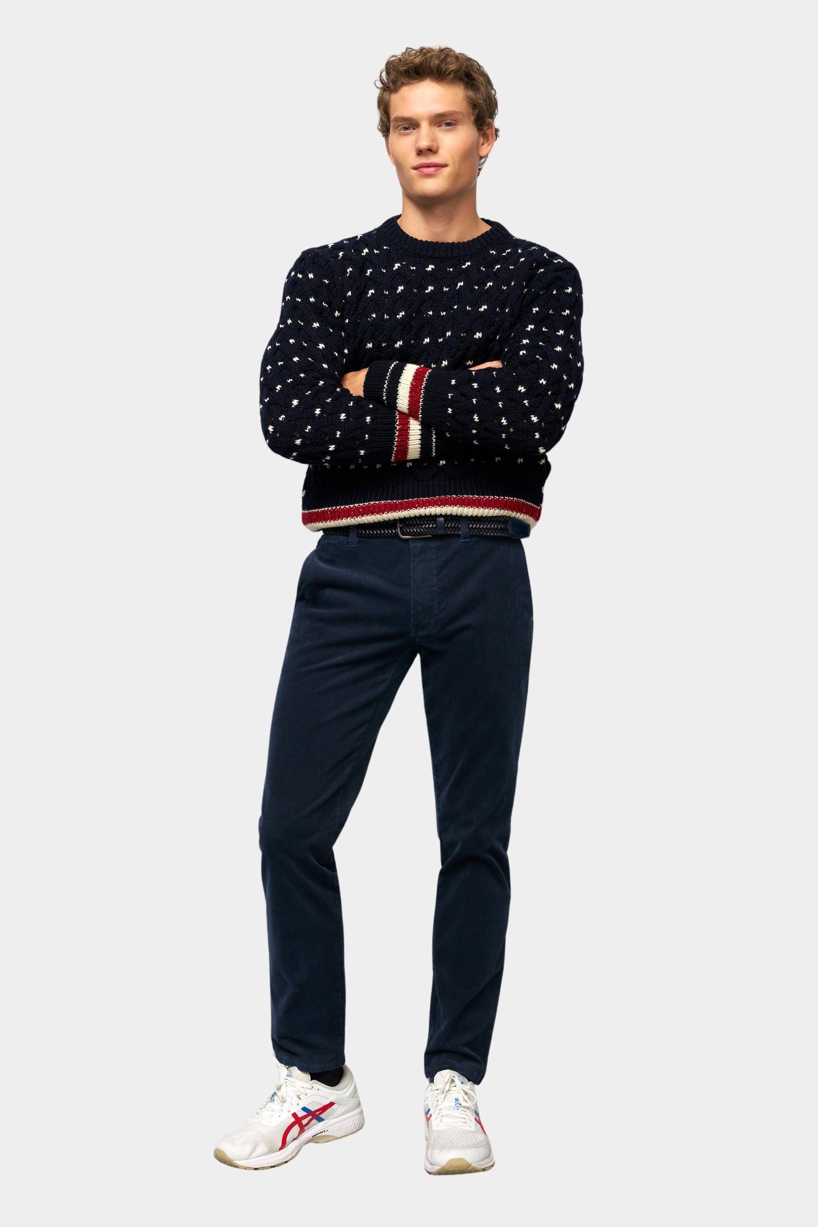 Meyer Chino Blauw M5 Move 2-6598 M5 Move 2-6598/18