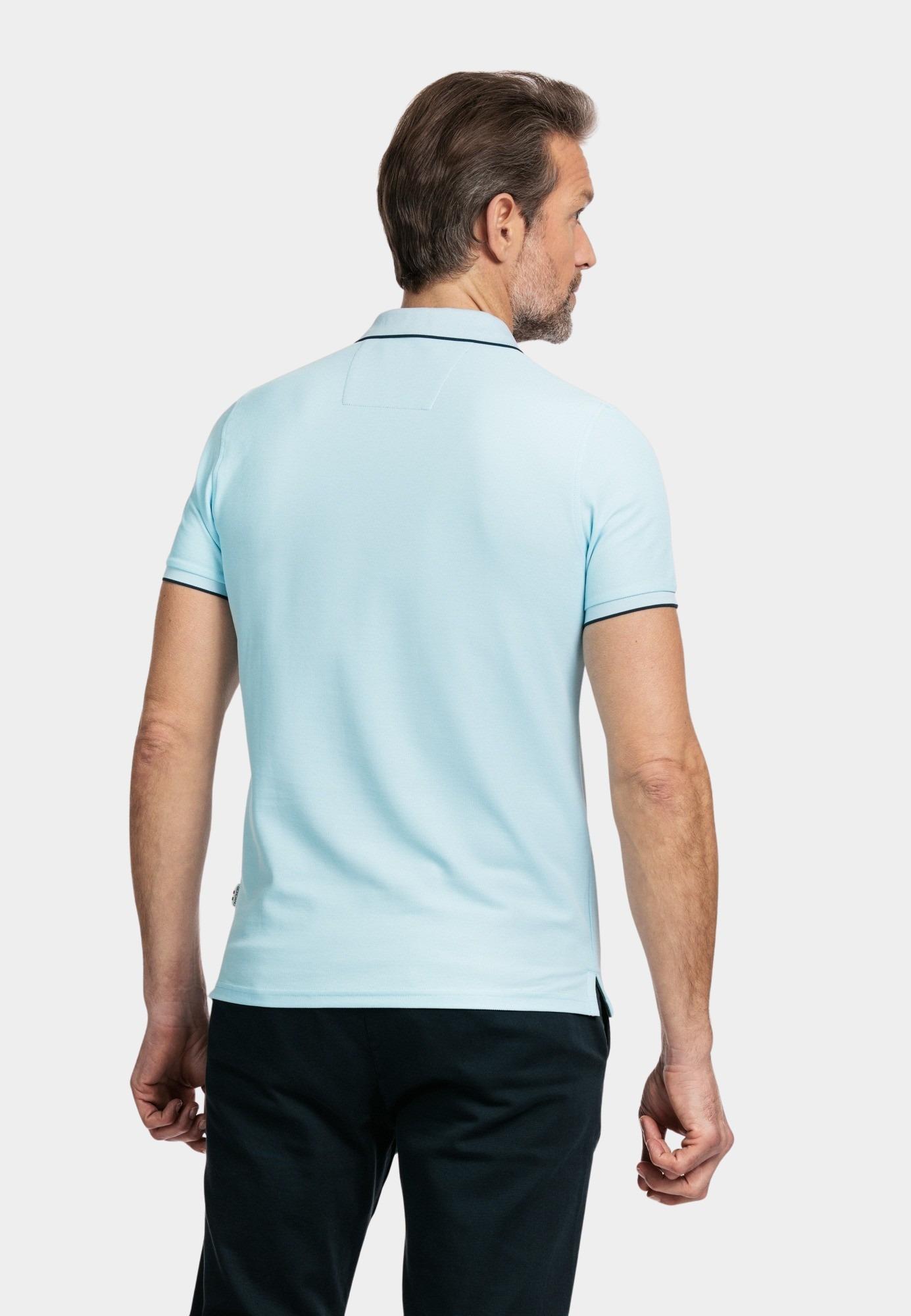 Giordano Polo korte mouw Blauw Nico short sleeve signature p 516587/65