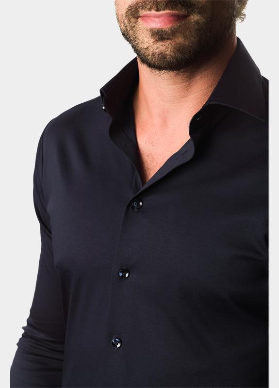 Ledub Business hemd lange mouw Blauw  0143470/190-000-000