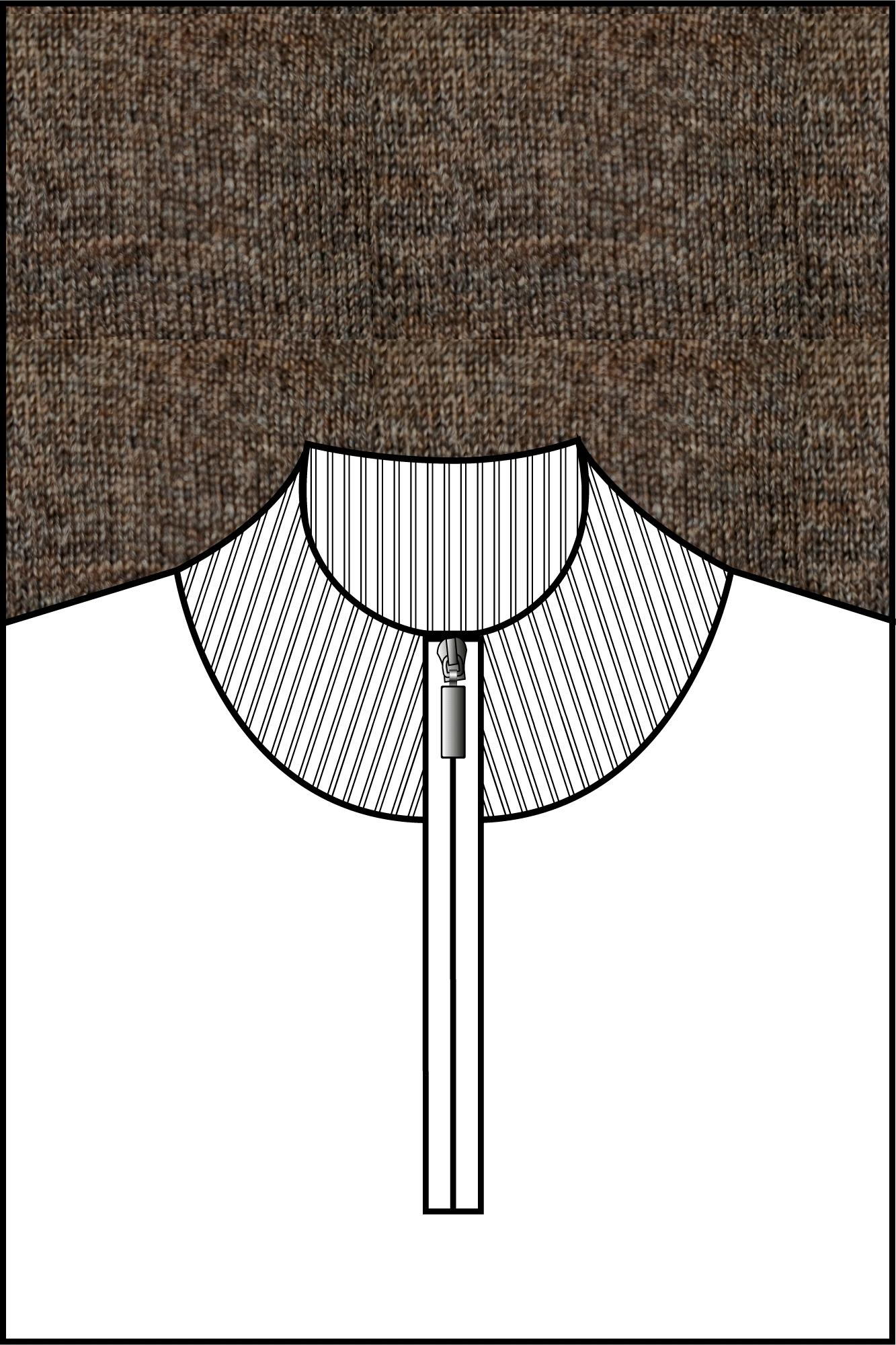 Baileys Half Zip Bruin Pullover 1/2 Zip  14gg single 520064/87