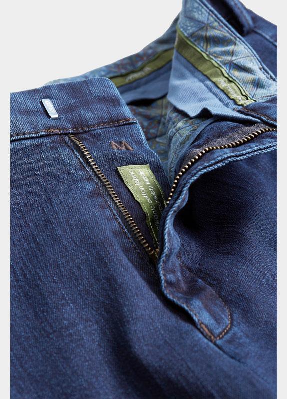 Meyer Flatfront Jeans Blauw CHICAGO Art.2-4539 3322453900/18