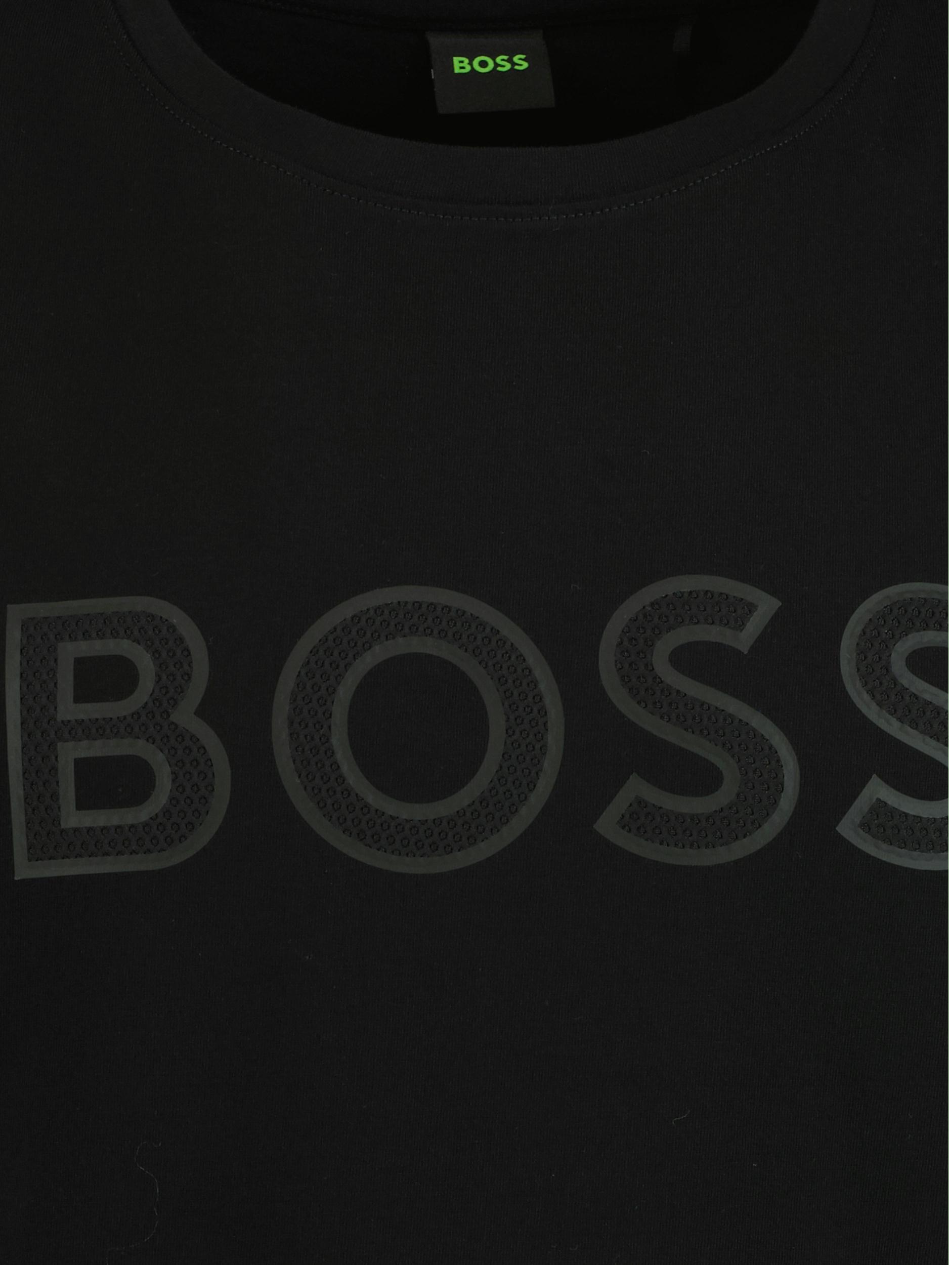 BOSS Green T-shirt korte mouw Zwart Tank Platinum 10241709 01 50466943/001