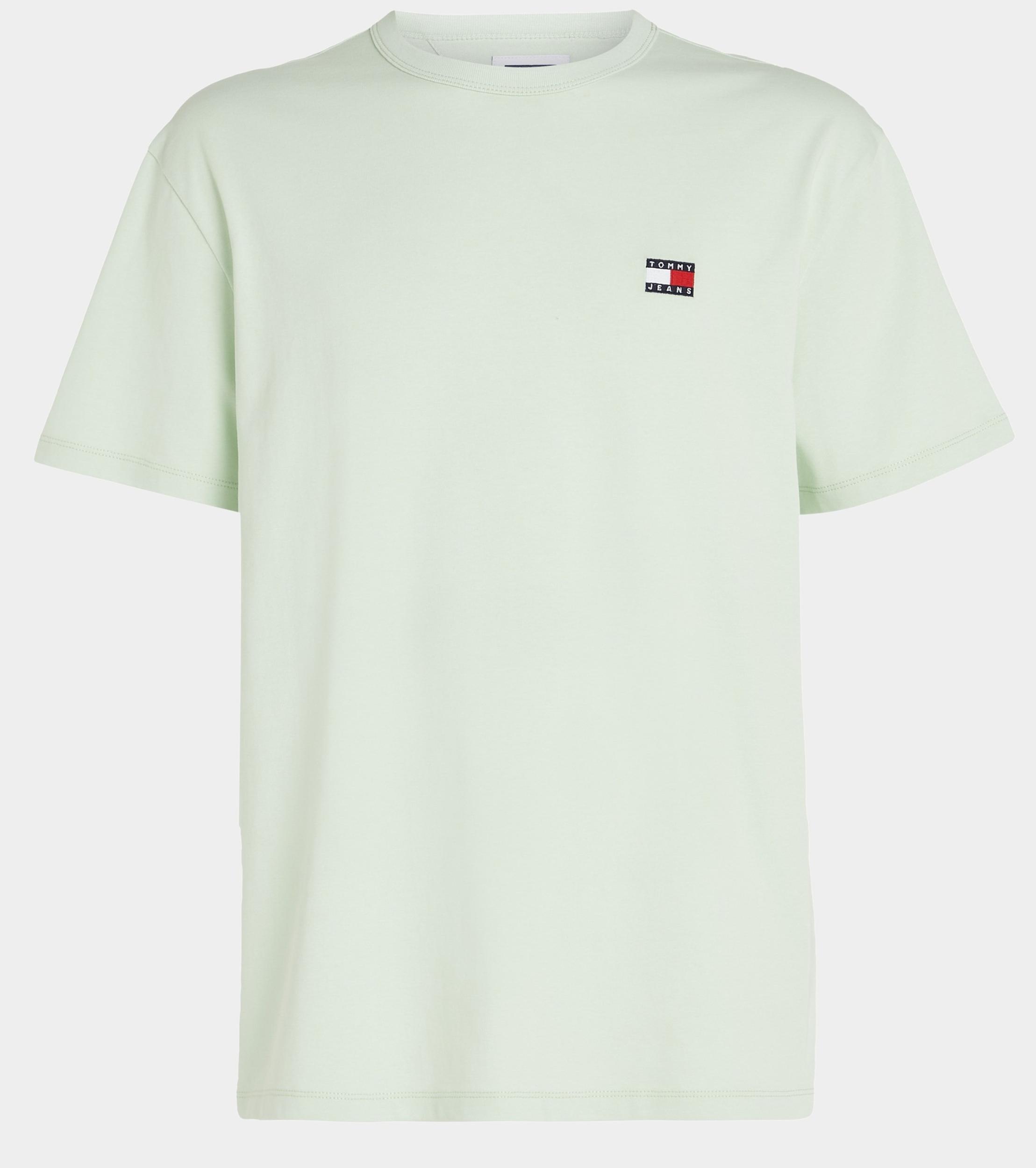 Tommy Jeans T-shirt korte mouw Groen Reg Badge Tee Ex DM0DM17995/LXY