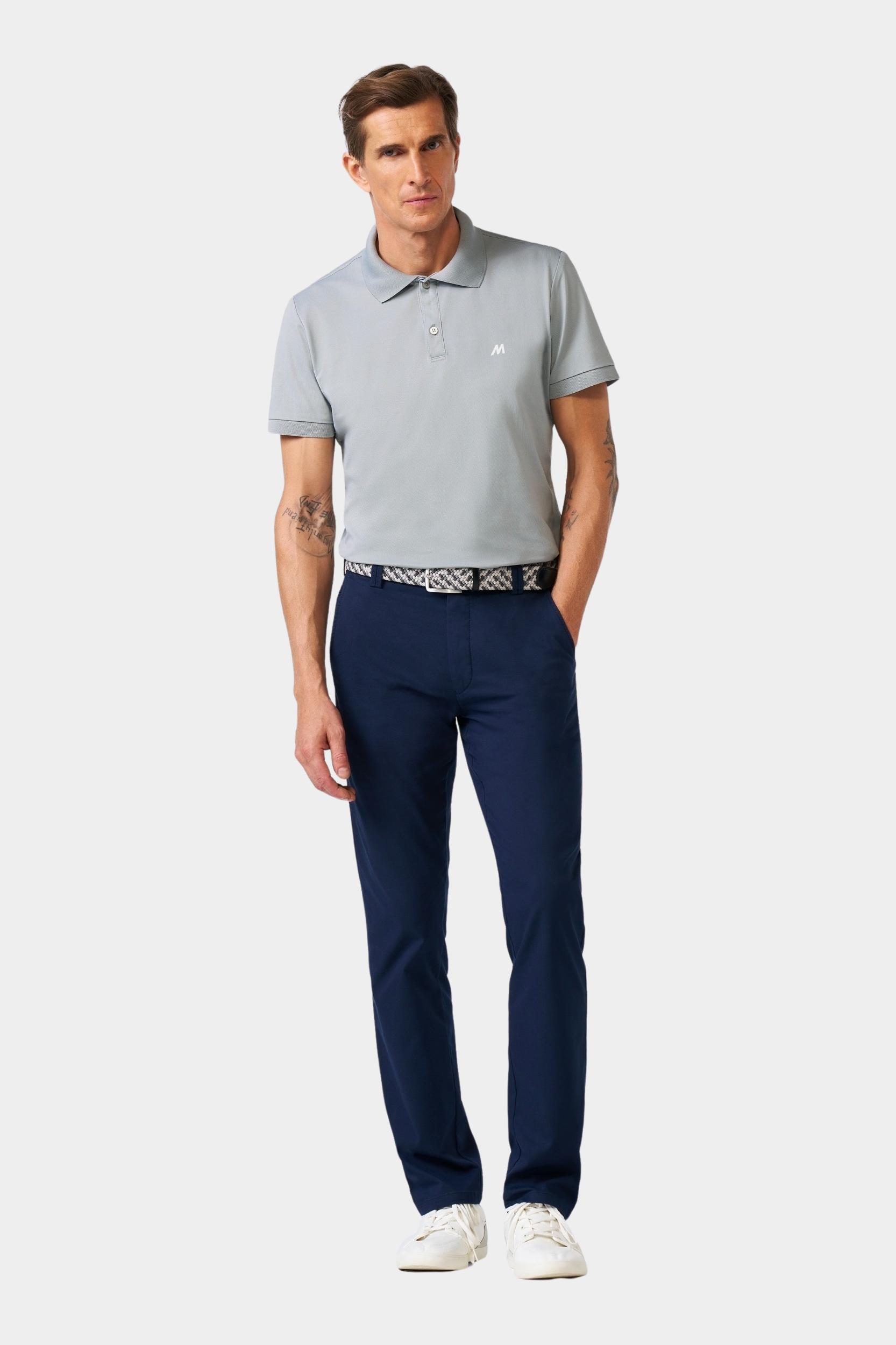Meyer Polo korte mouw Grijs SCOTTIE Art.9-9010 9559901000/05