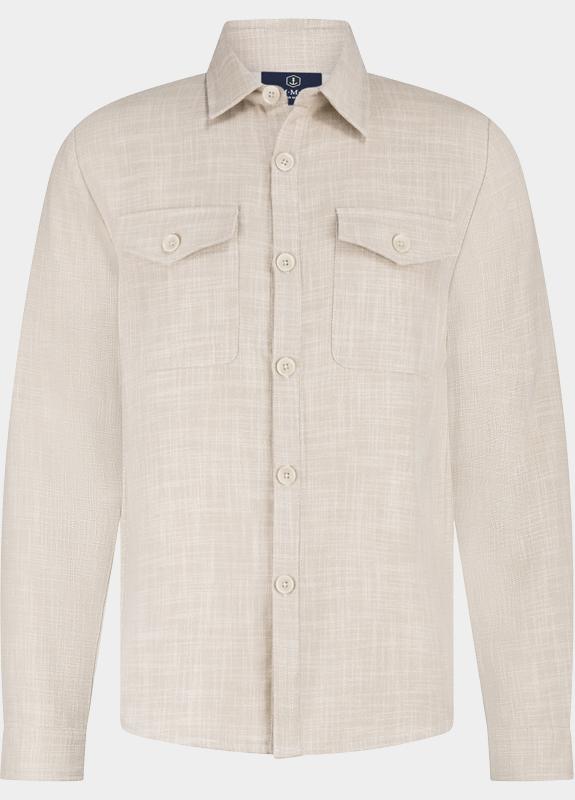 Scotland Blue Overshirt Grijs Duncan Shirtjacket SPE26114DU04SB/2501