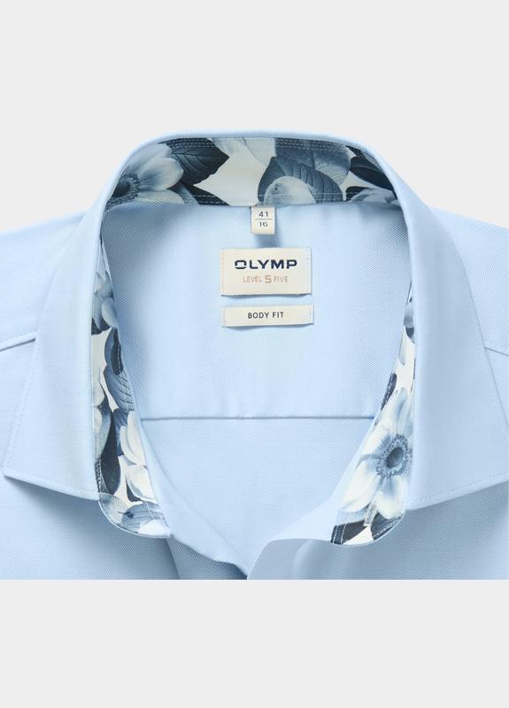 Olymp Zakelijk overhemd heren Blauw Level Five 216014/12