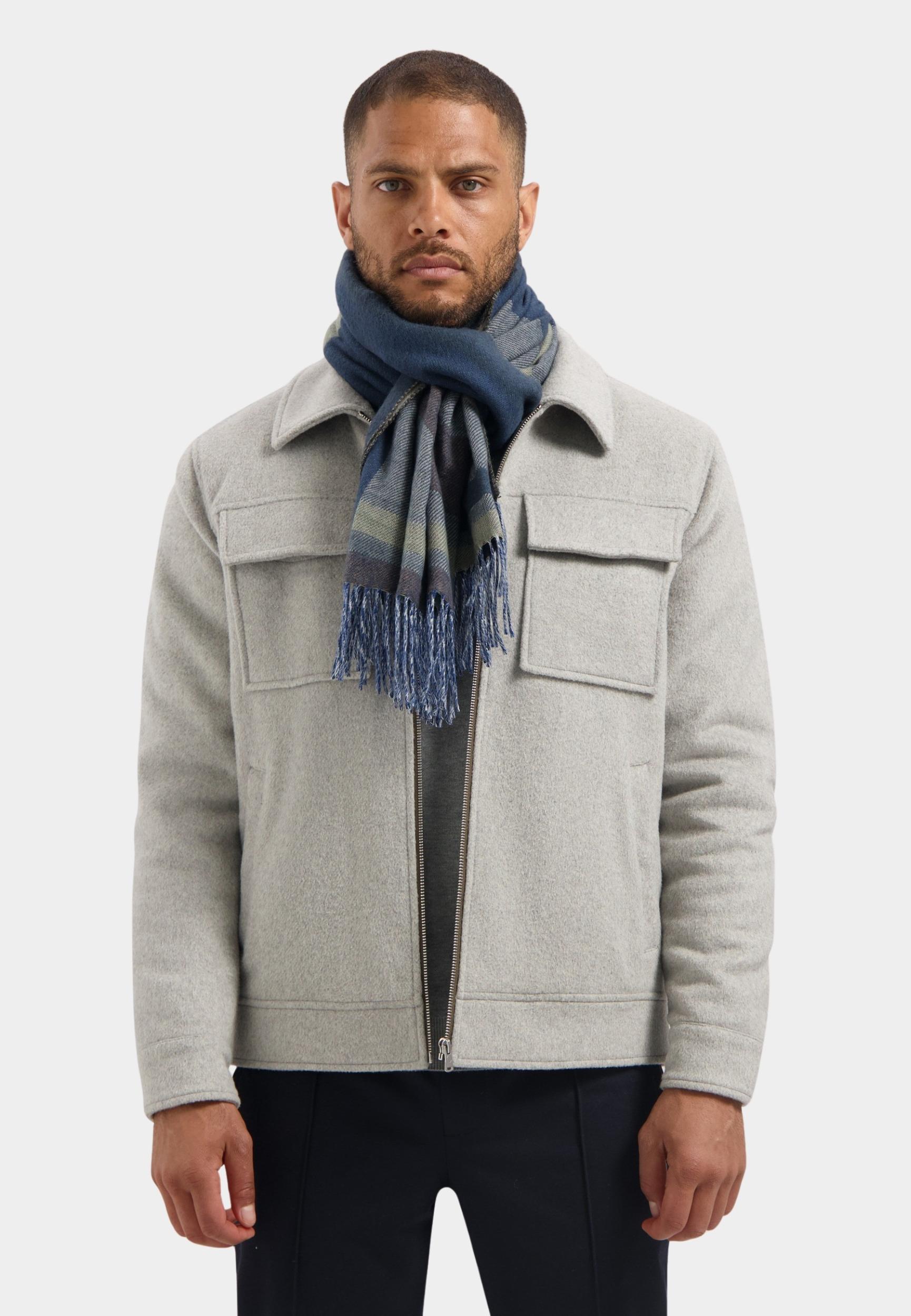 Dstrezzed Shawl Grijs DS_Arnvinn Logo Scarf 655100/831