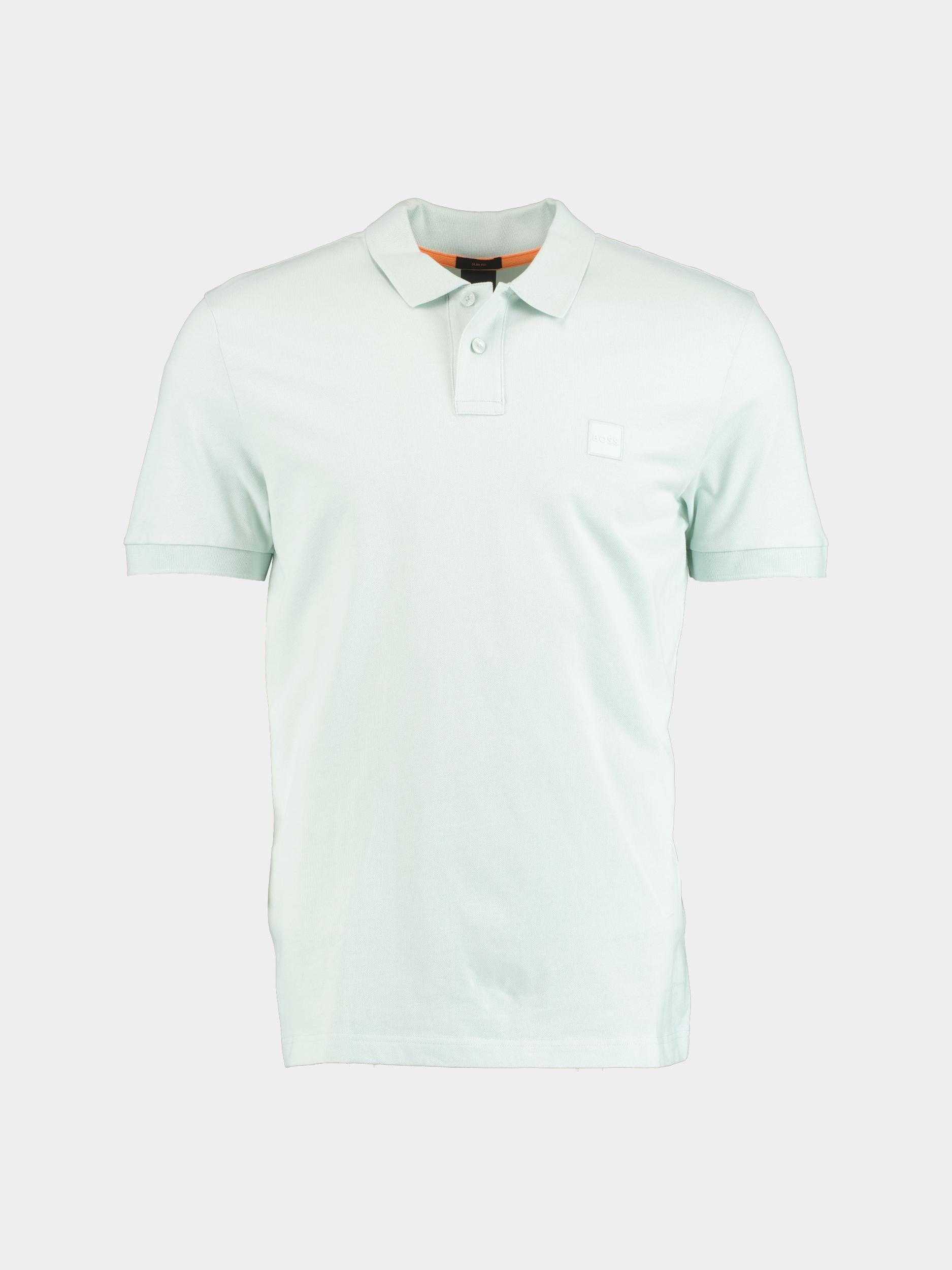 BOSS Orange Polo korte mouw Blauw Passenger 10256683 01 50507803/474