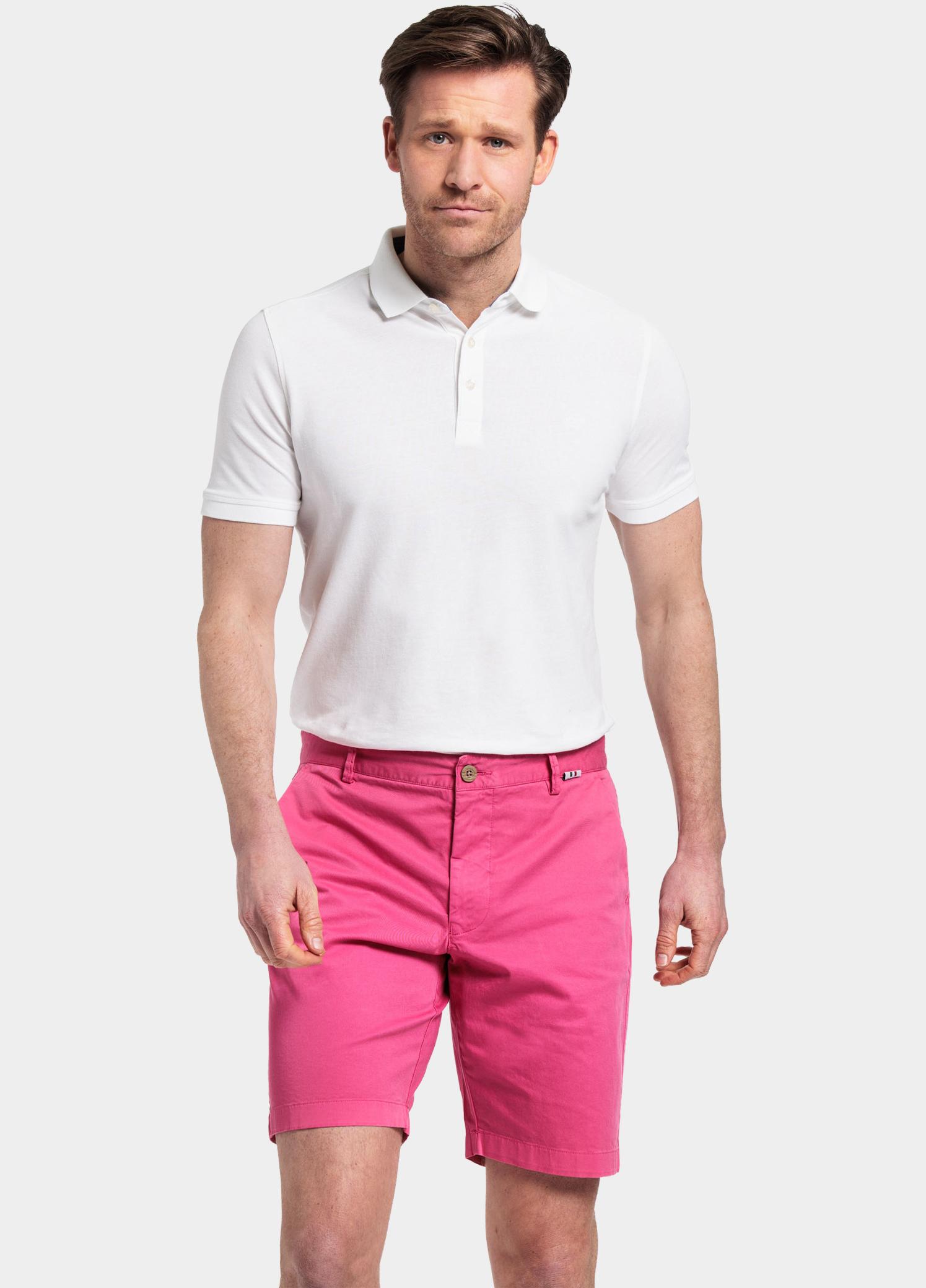 Giordano Korte Broek heren Rood Stockholm Short Garment Dyed 411115/33