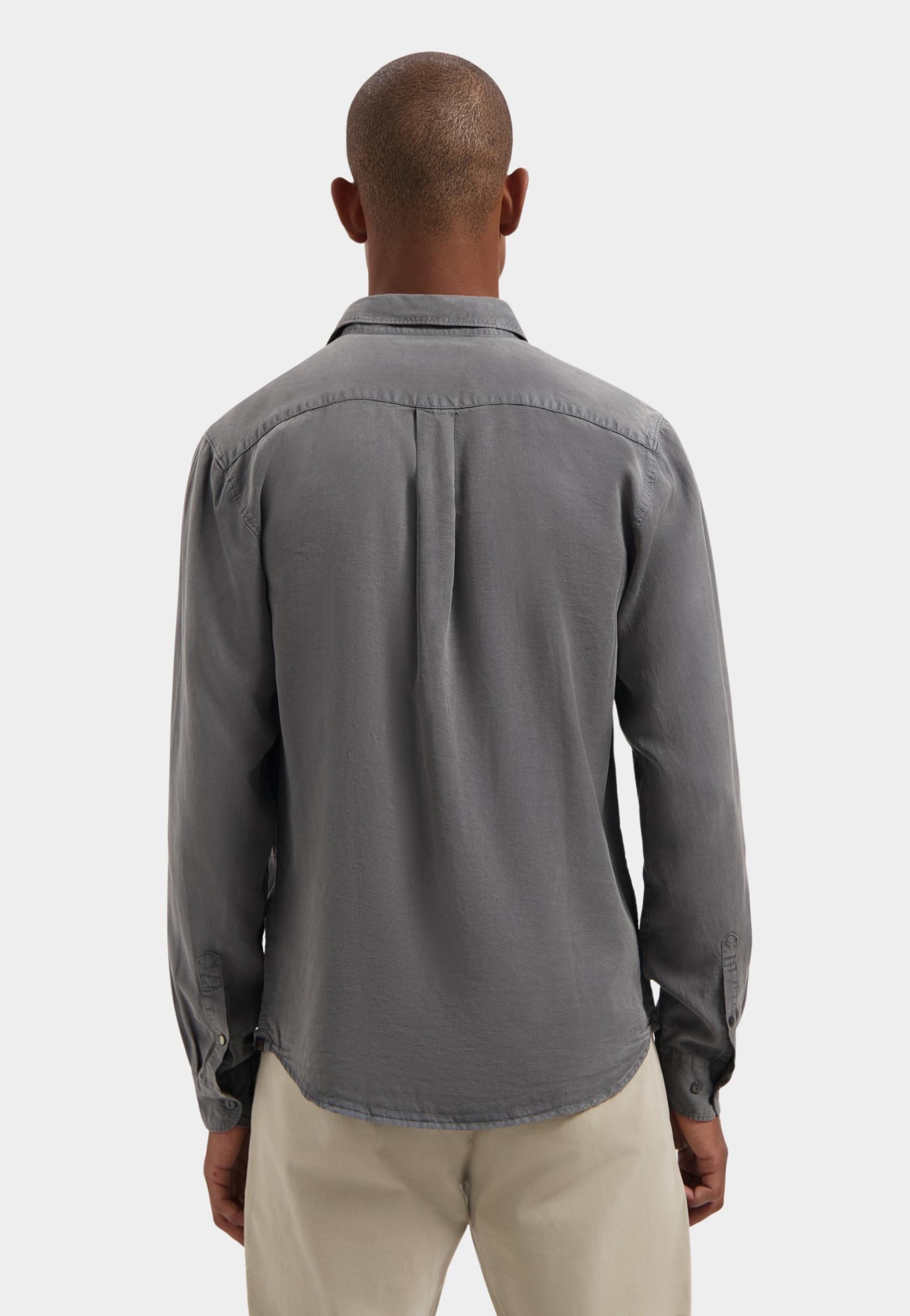 Dstrezzed Casual hemd lange mouw Grijs DS_Lamont Shirt 303754-AW25/879