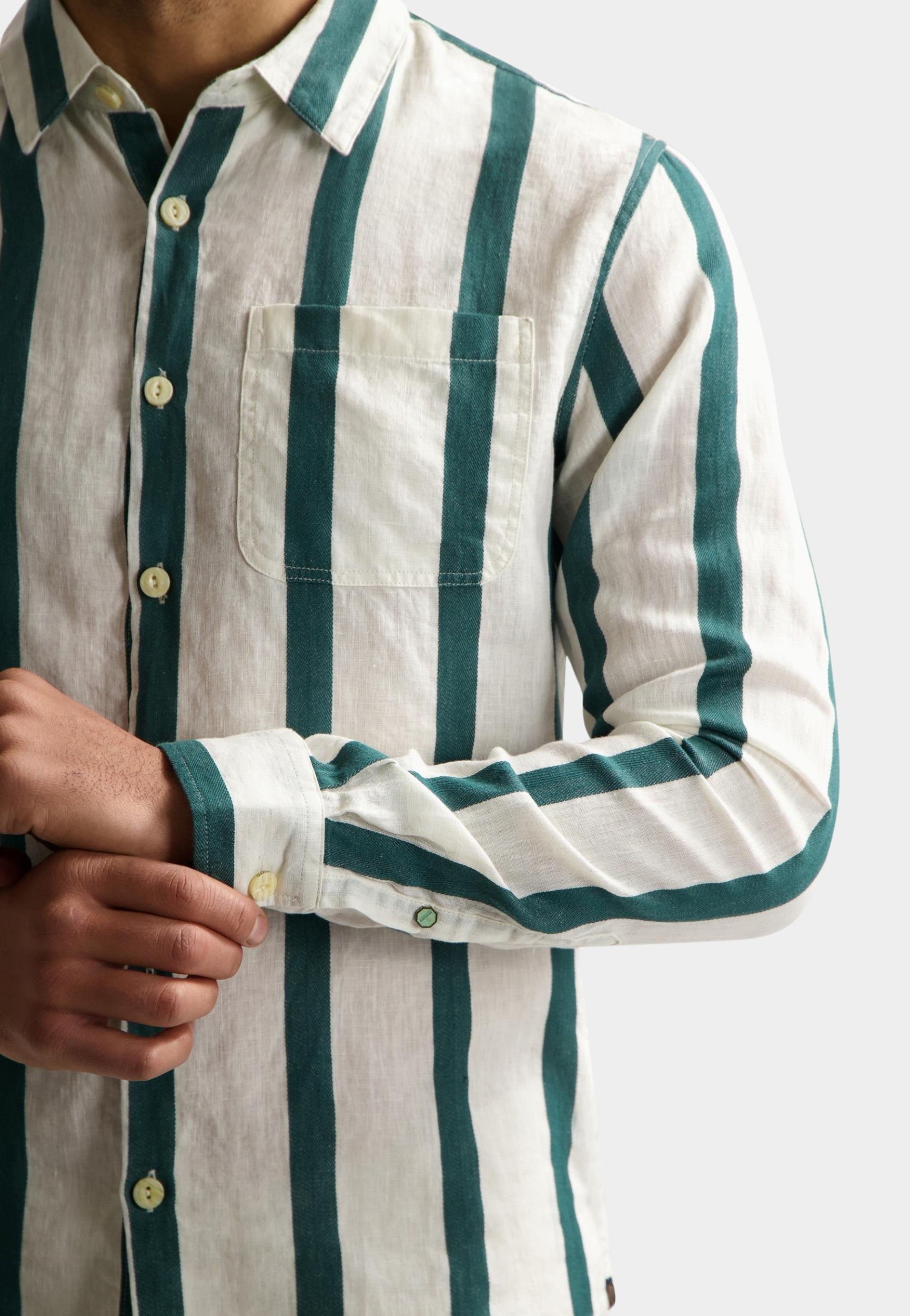 Dstrezzed Casual hemd lange mouw Grijs Miller Shirt 303806-SS25/107