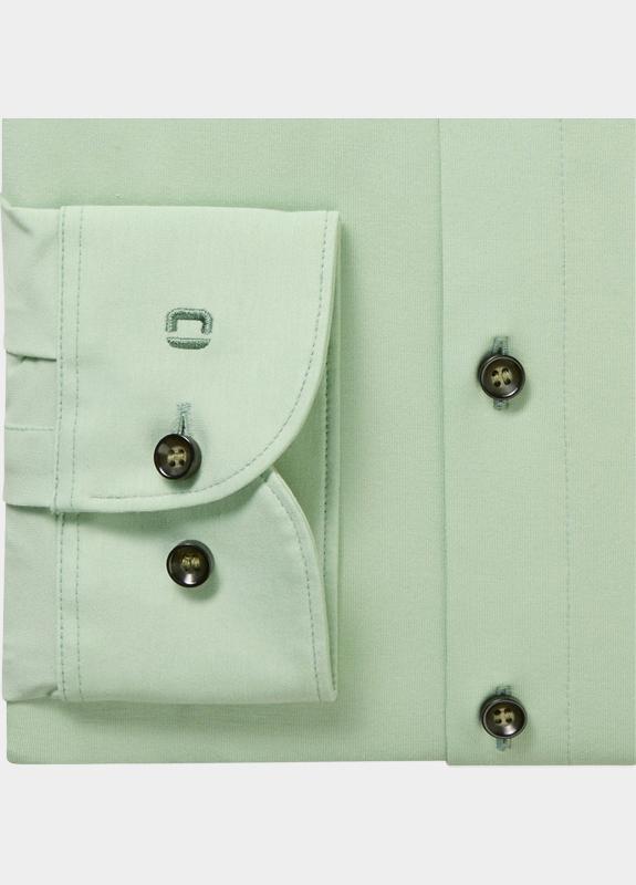 Olymp Business hemd lange mouw Groen 2008/64 Hemden 200864/40