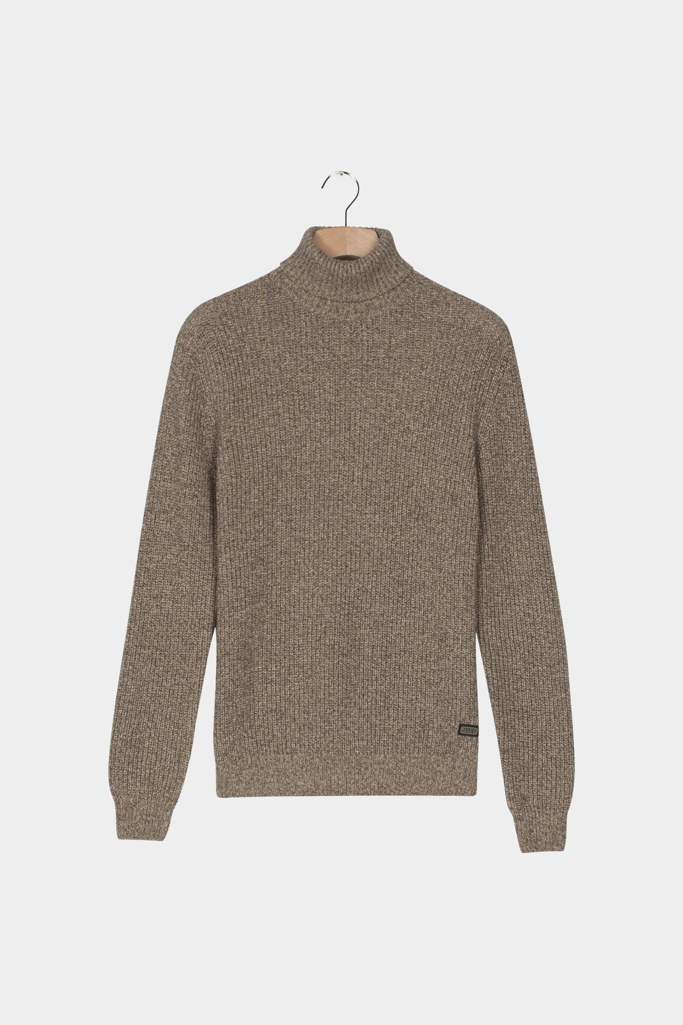 Baileys Coltrui Bruin High Neck Pullover Mouline Ri 528529/875