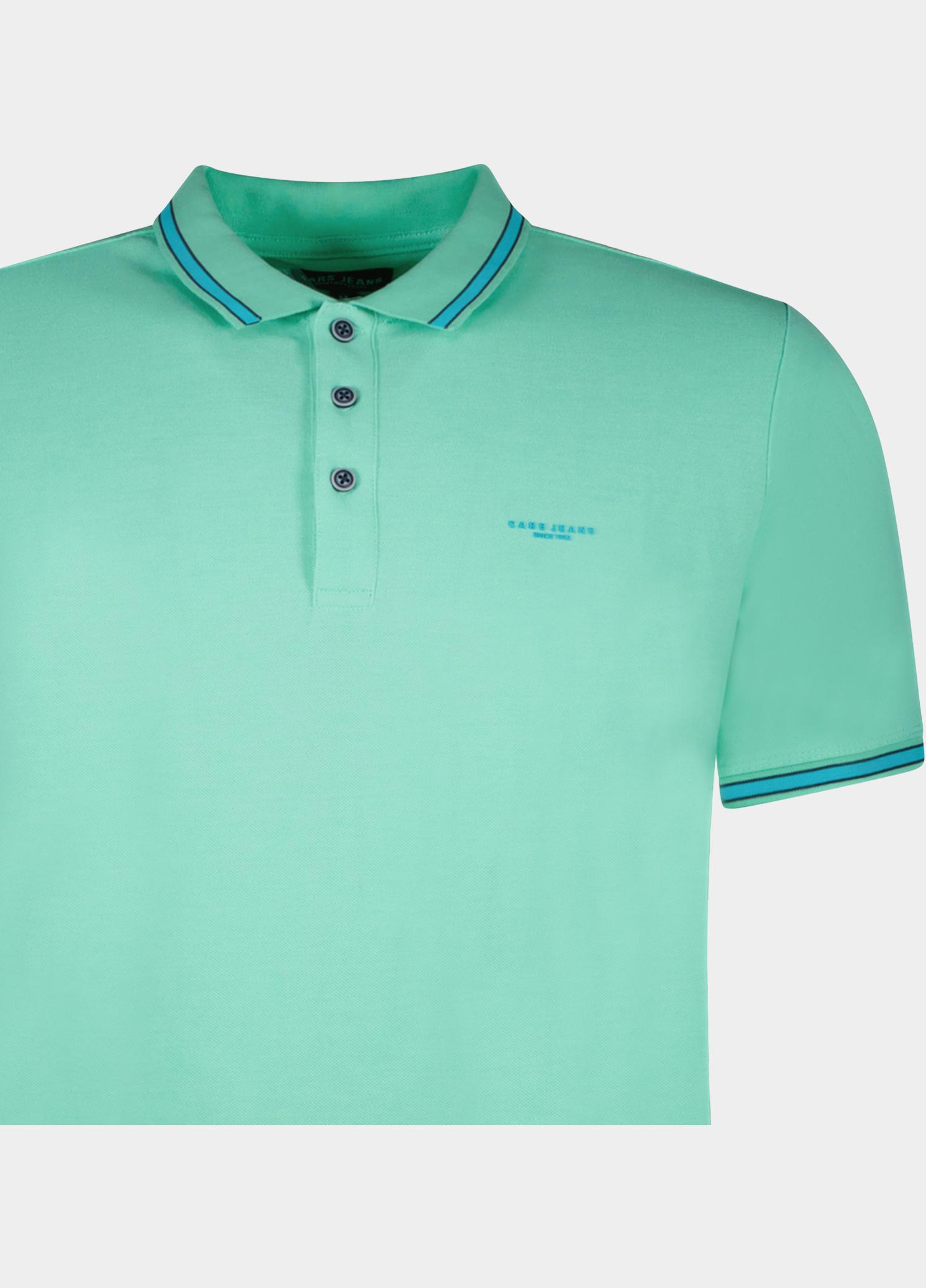 Cars Jeans Polo heren Groen Povi 45416/34