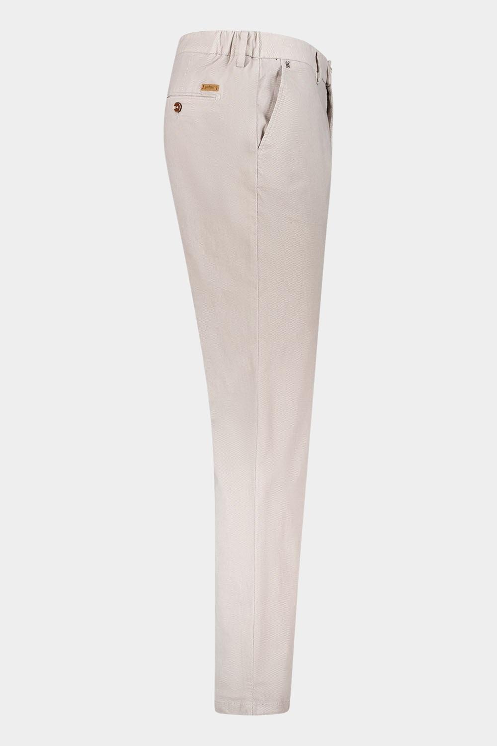 Gardeur Chino Beige Hose Flatfront Tapered Fit TONIC-4 430801/1012