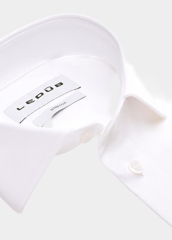 Ledub Business hemd lange mouw Wit  0702128/910-000-000