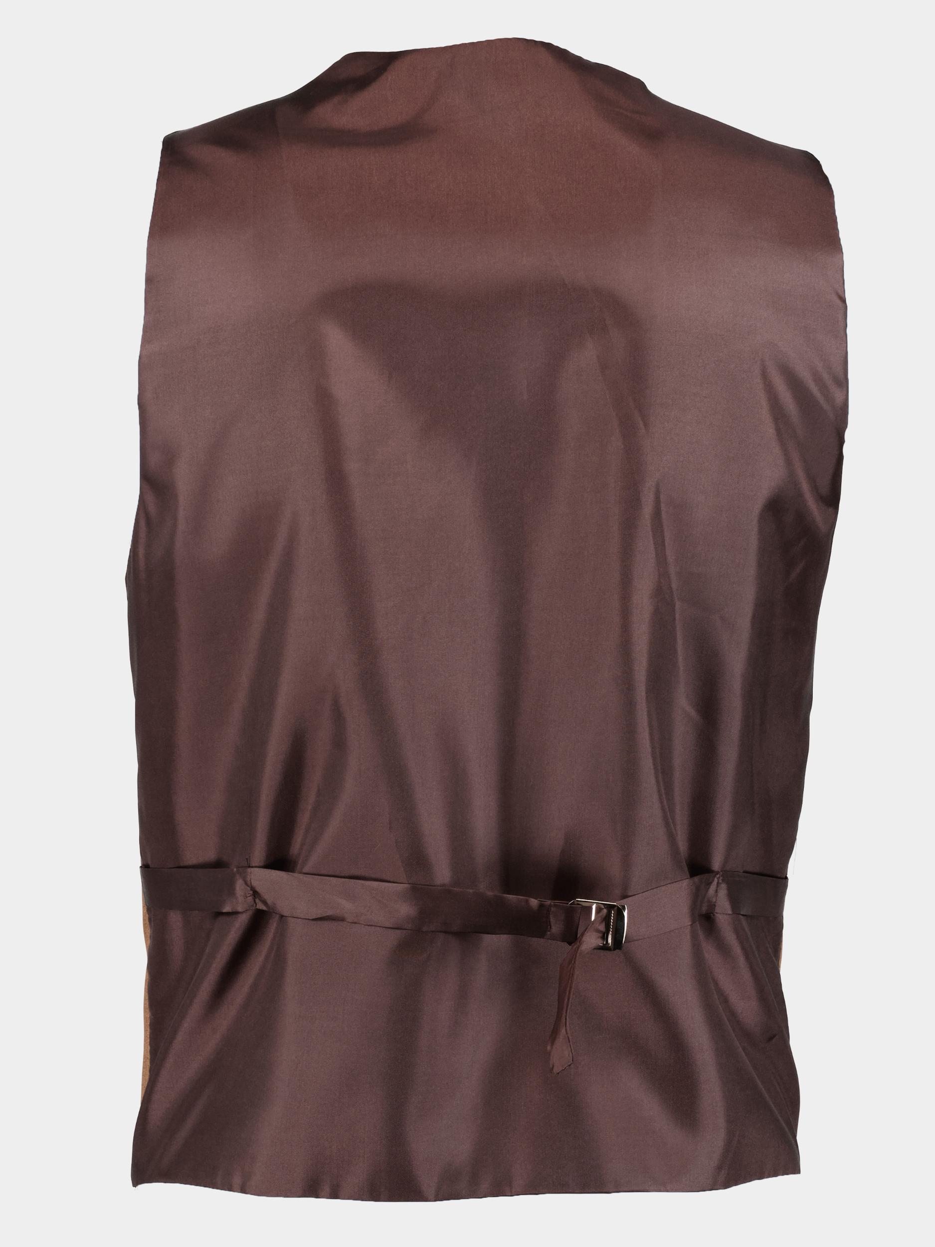 Innocente Kostuum Bruin Slim Fit Kostuum 3-Delig 11645/Bruin