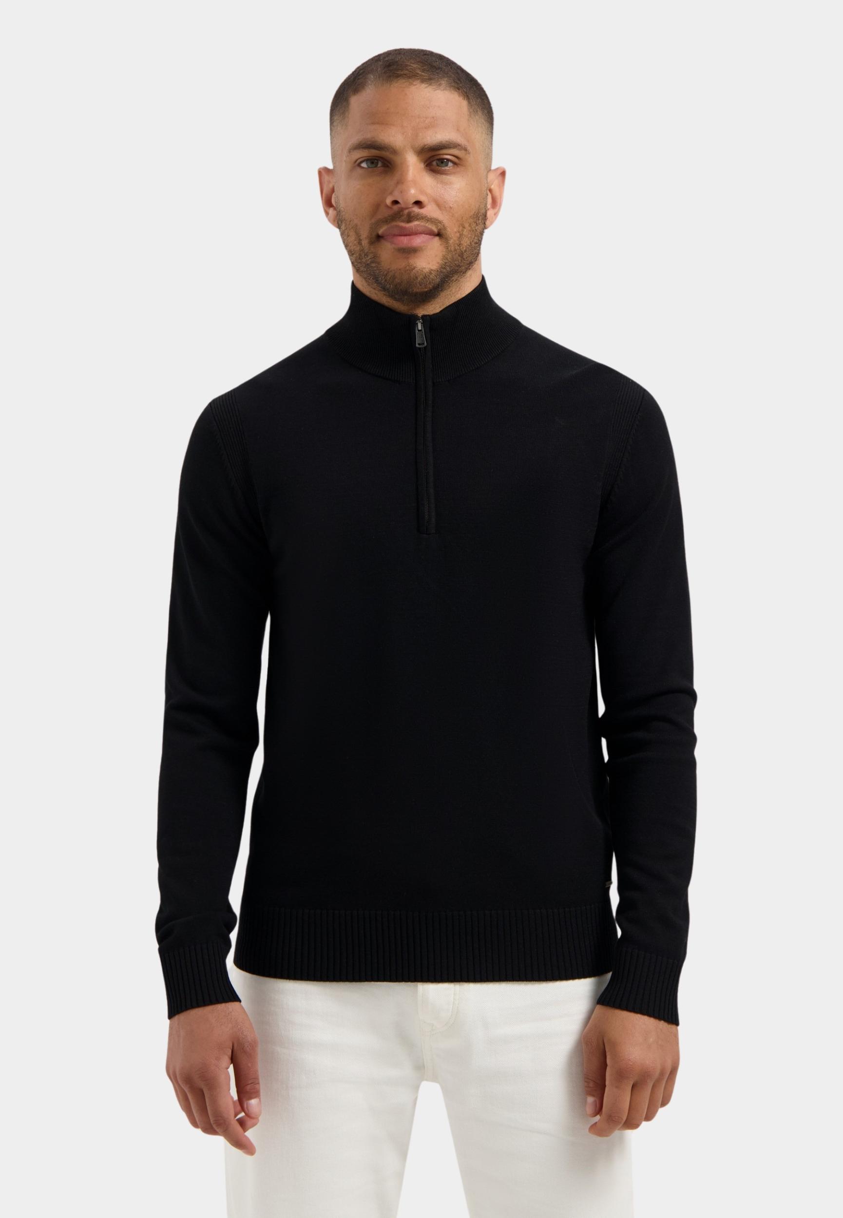 Dstrezzed Half Zip Zwart DS_Fell Skipper 405602-AW25/999